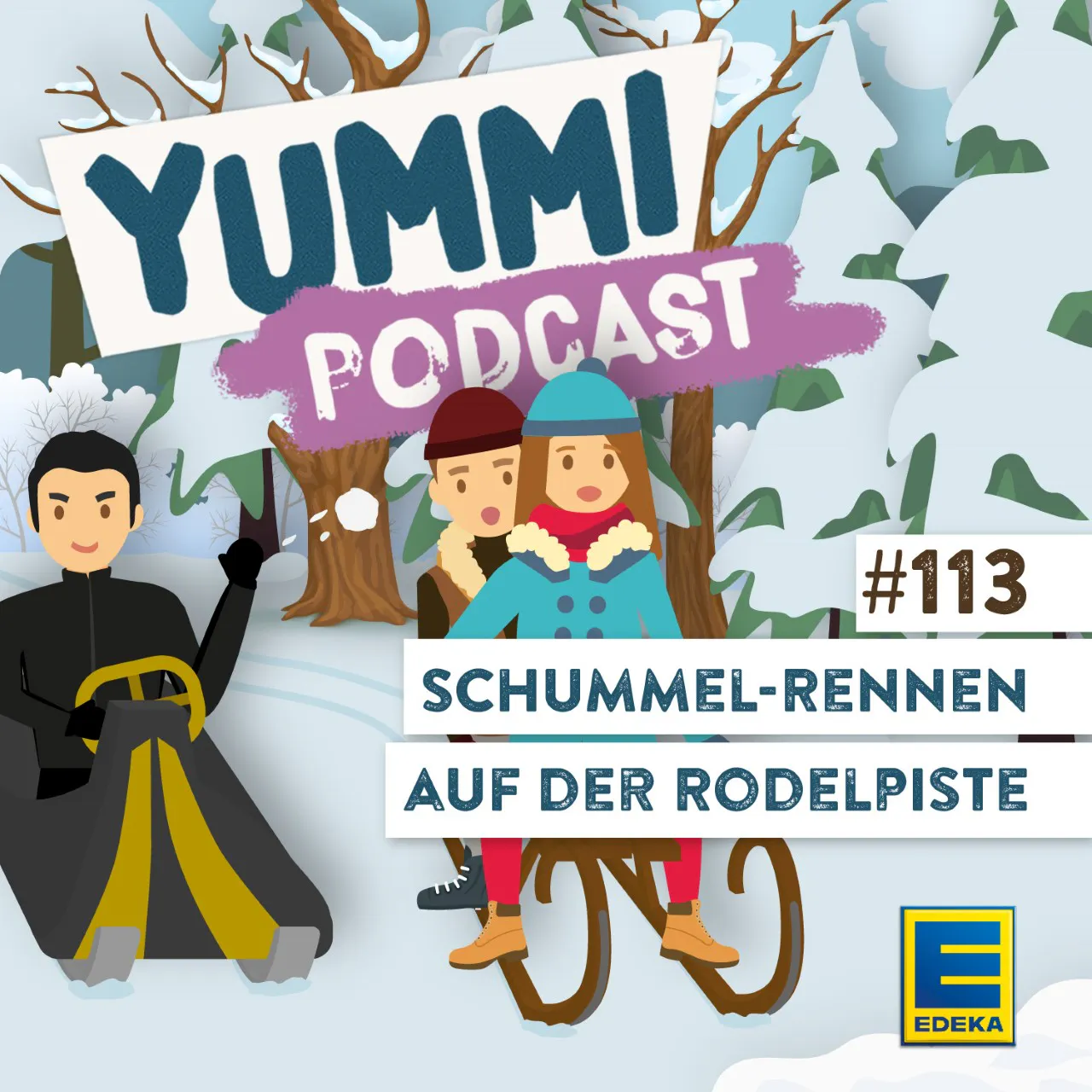 Cover: Schummel-Rennen auf der Rodelpiste