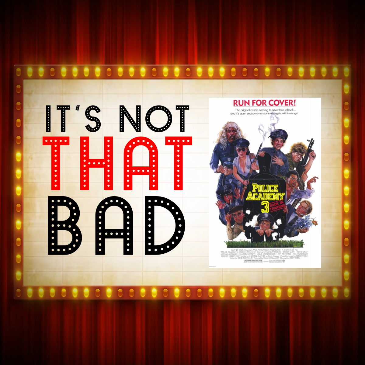 Ep. 208 - Police Academy 3: Back In Training