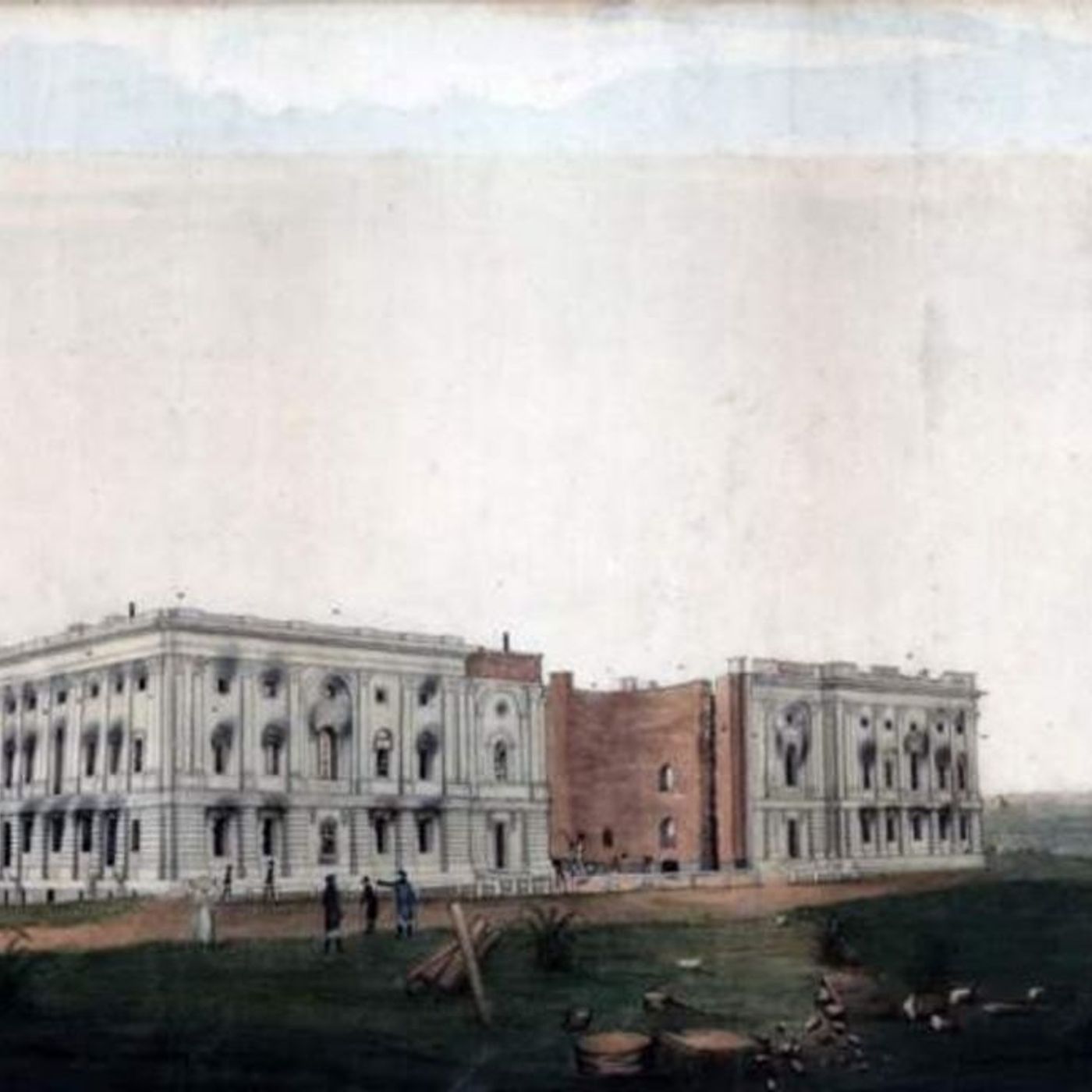 Robert Ross burns down the White House episode artwork