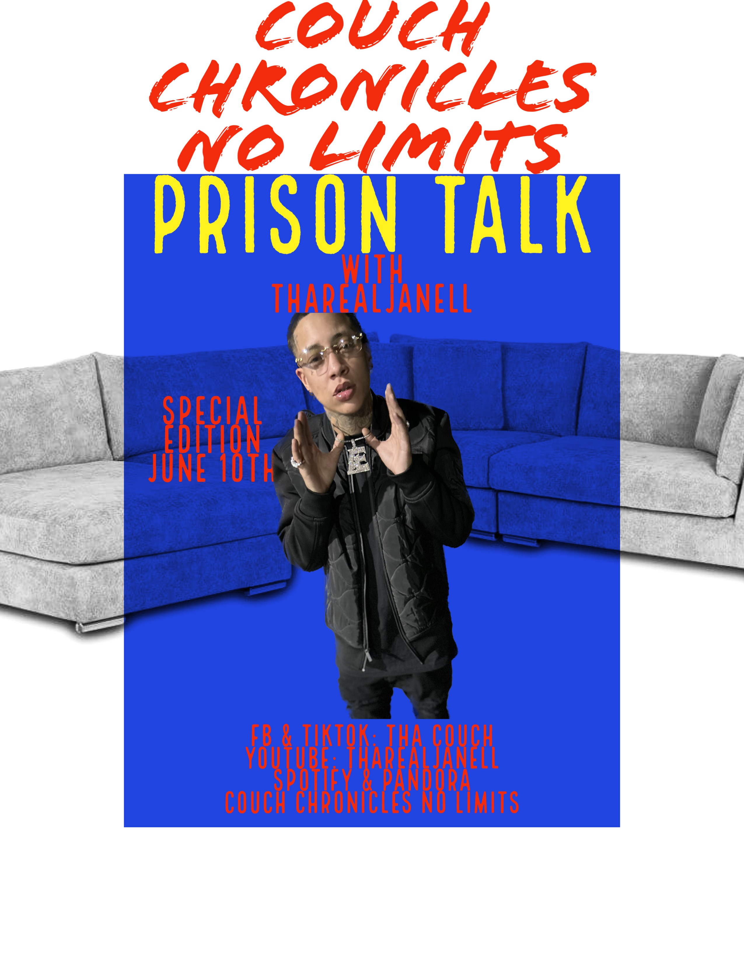 Couch Chronicles No Limits/ Prison Talk Day 5 W/Kane Kuhtti episode artwork