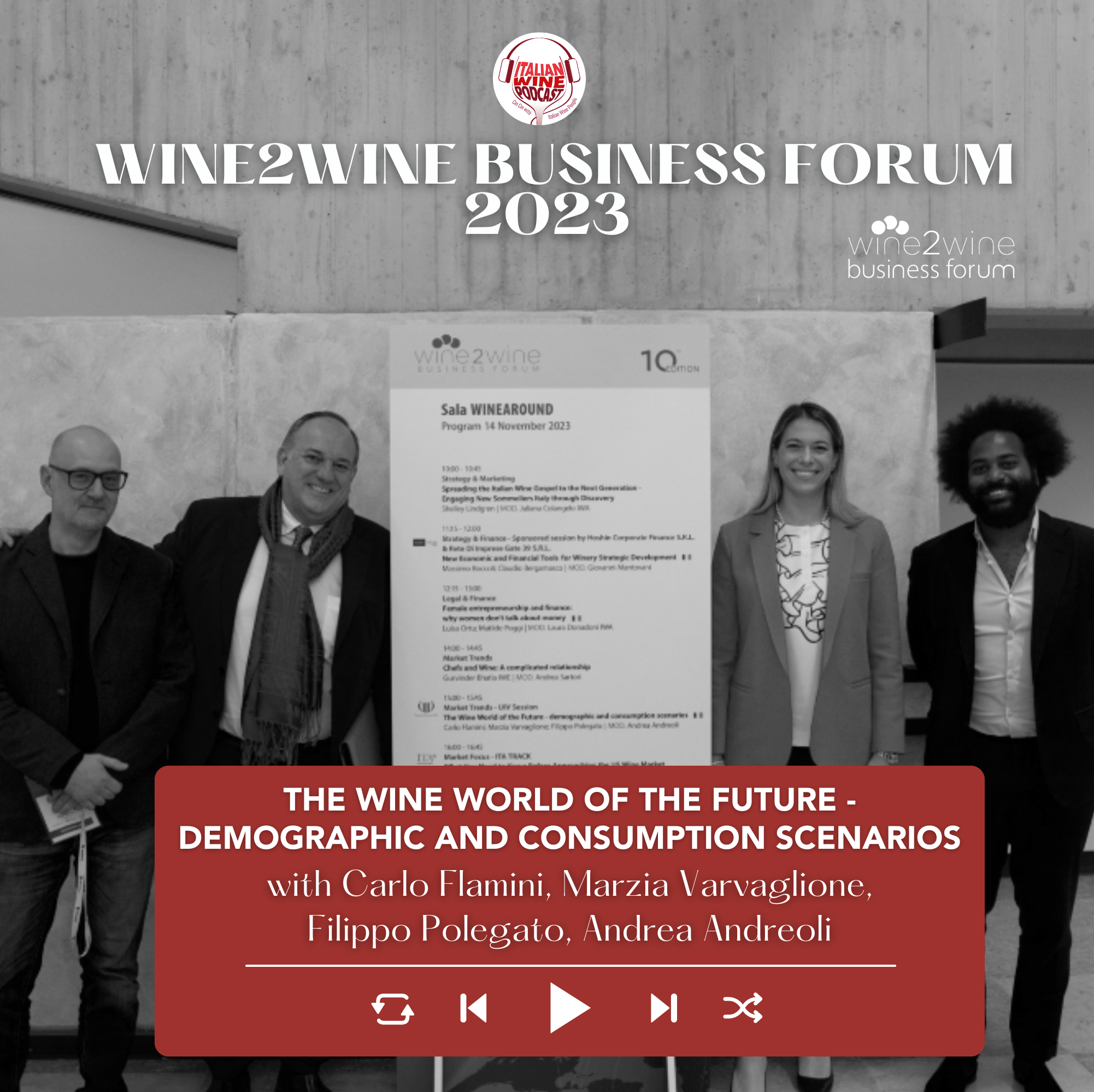 The Wine World of the Future - demographic and consumption scenarios | wine2wine Business Forum 2023