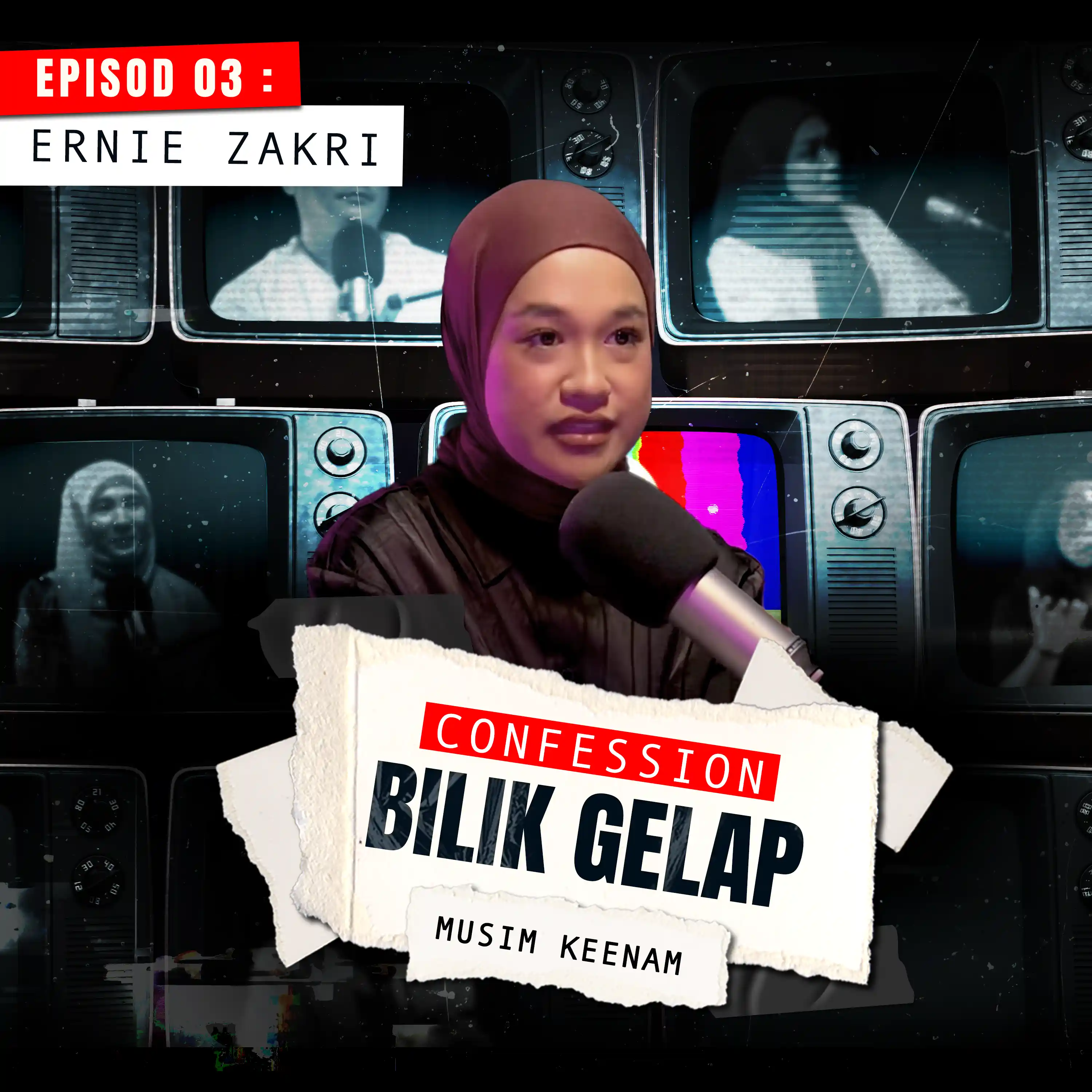 Netizen Rasa Saya Bersaing Dengan Suami Sendiri - Ernie Zakri | Confession Bilik Gelap S6EP3