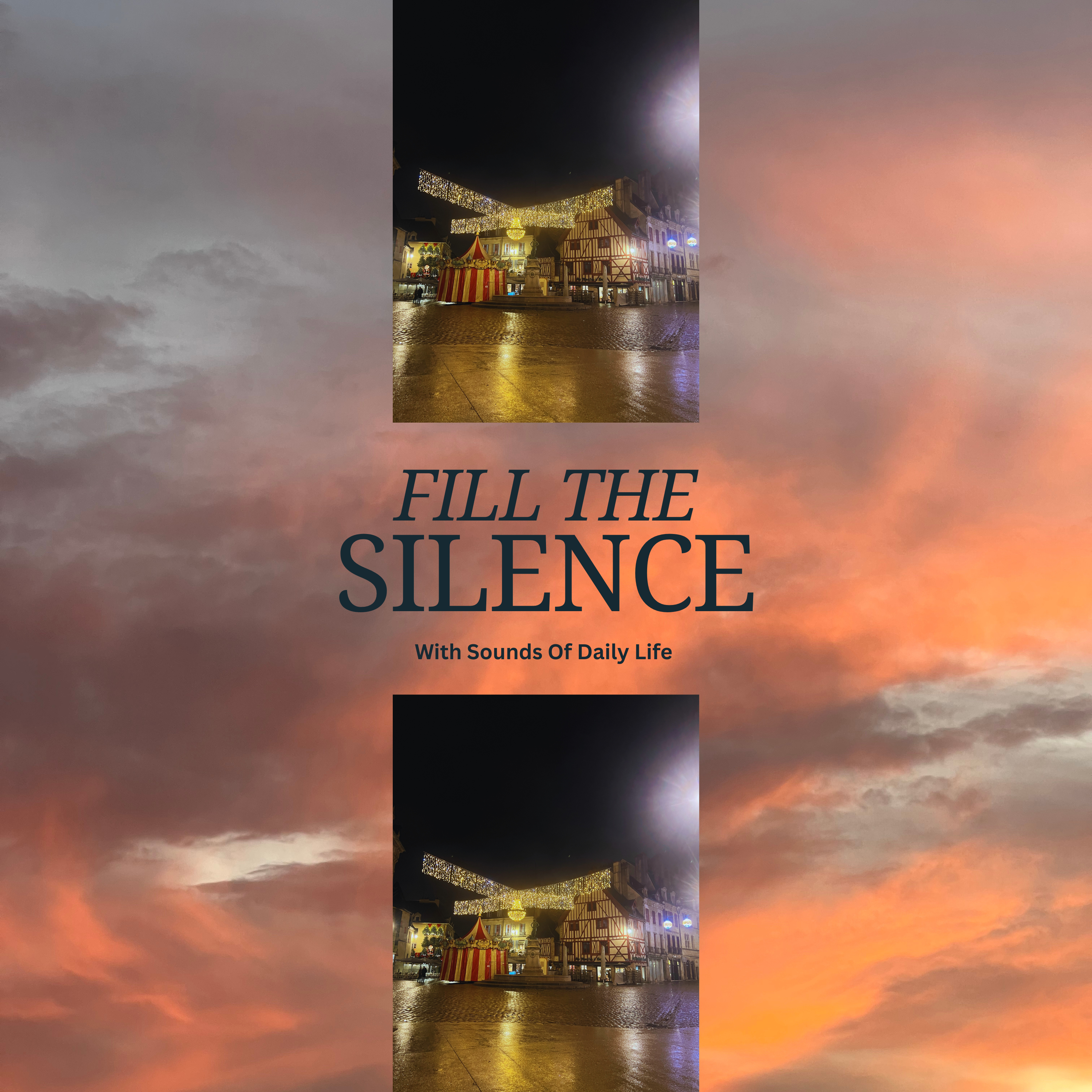 Calm Streets of Dijon France: A Rain Soundscape