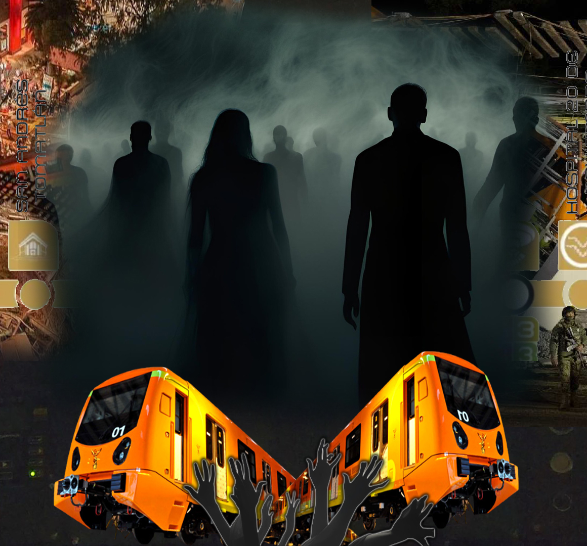 ¡Las almas en PENA De la LINEA 12! RELATOS ATERRADORES DEL METRO DE LA CDMX