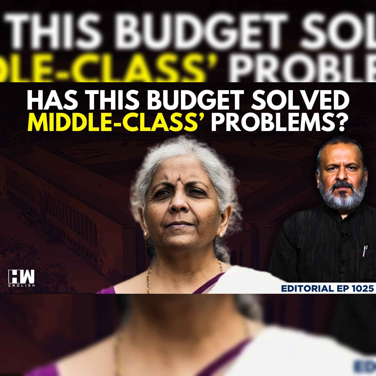 Editorial with Sujit Nair | Has Budget 2025 Solved Middle-Class’ Problems? | Income Tax | GST episode artwork