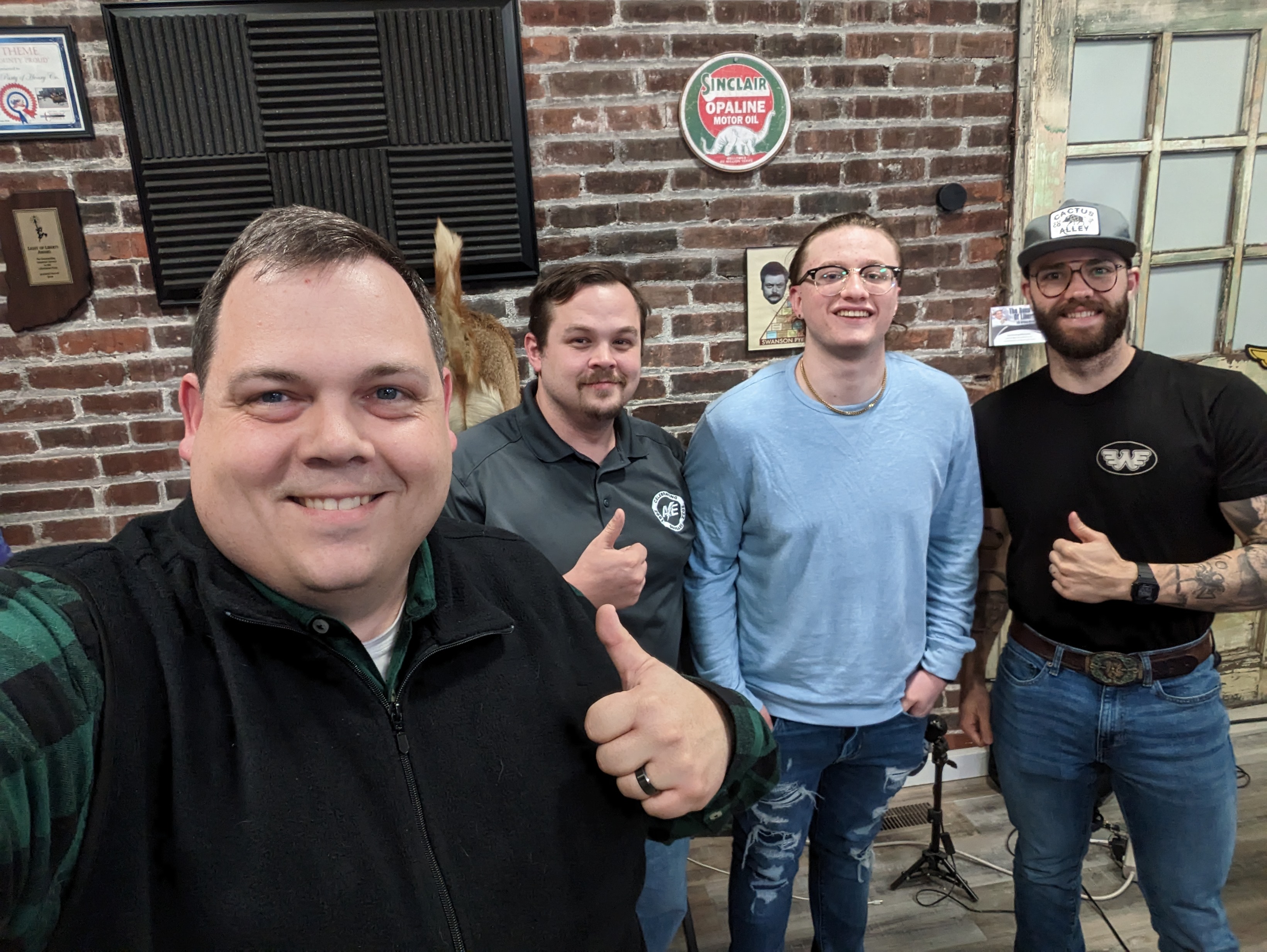 294: Gunnar Landon & The 765 Underground; Barber Olympics?