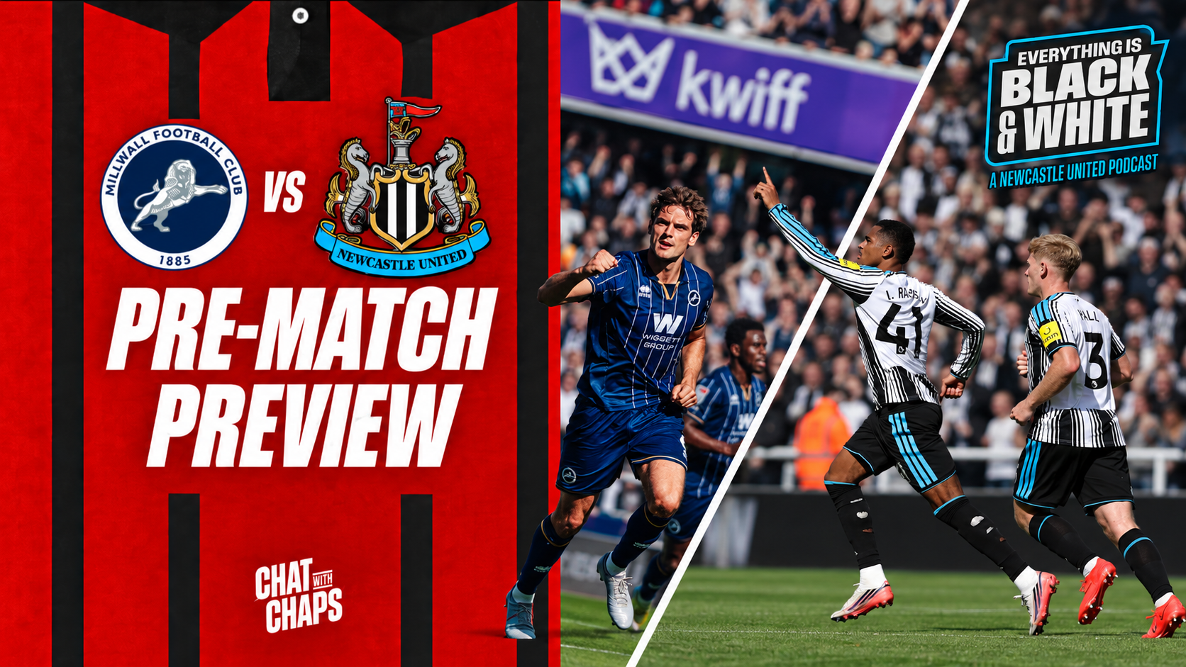 Pre-Match Preview | Millwall v Newcastle Utd episode artwork