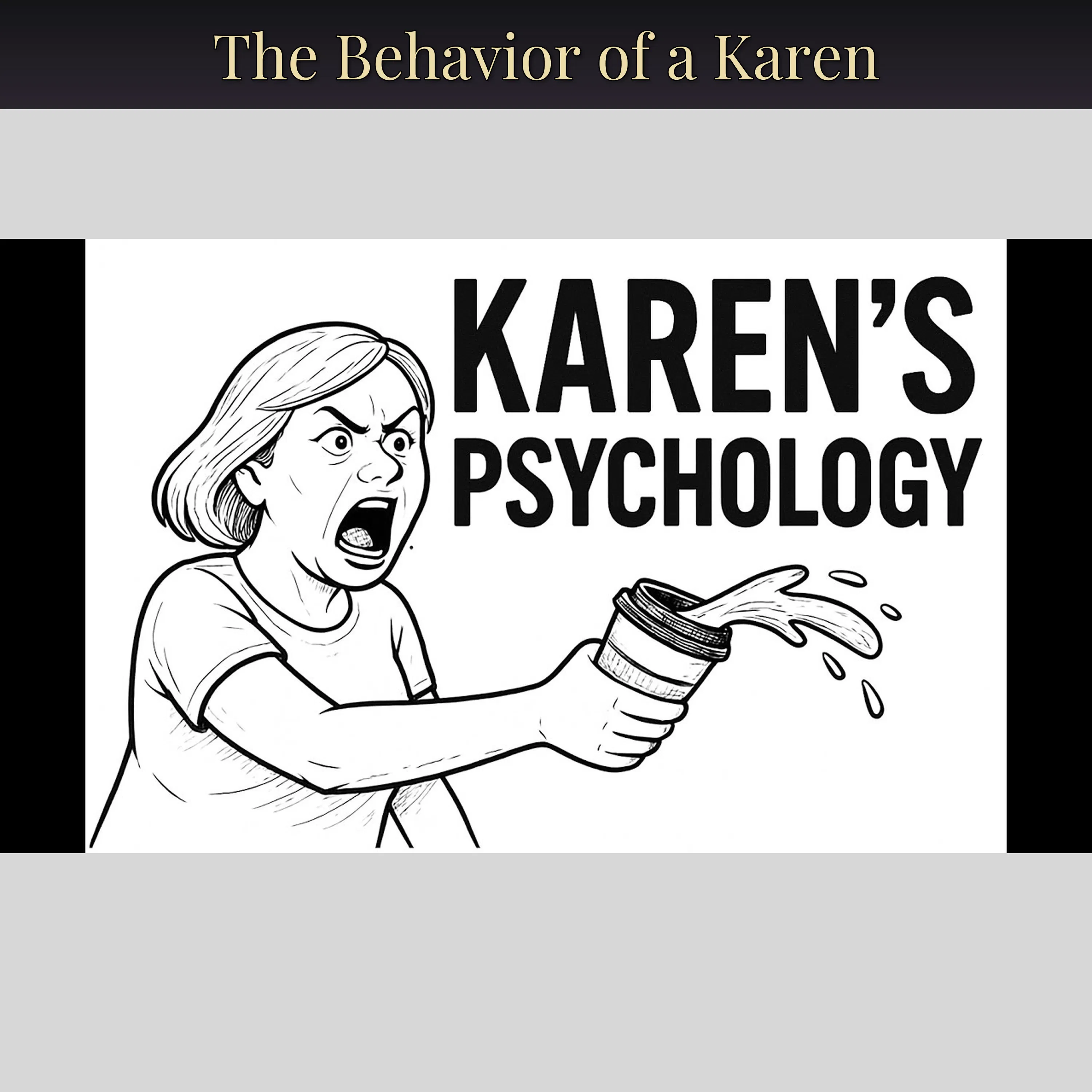 The Behavior of a Karen