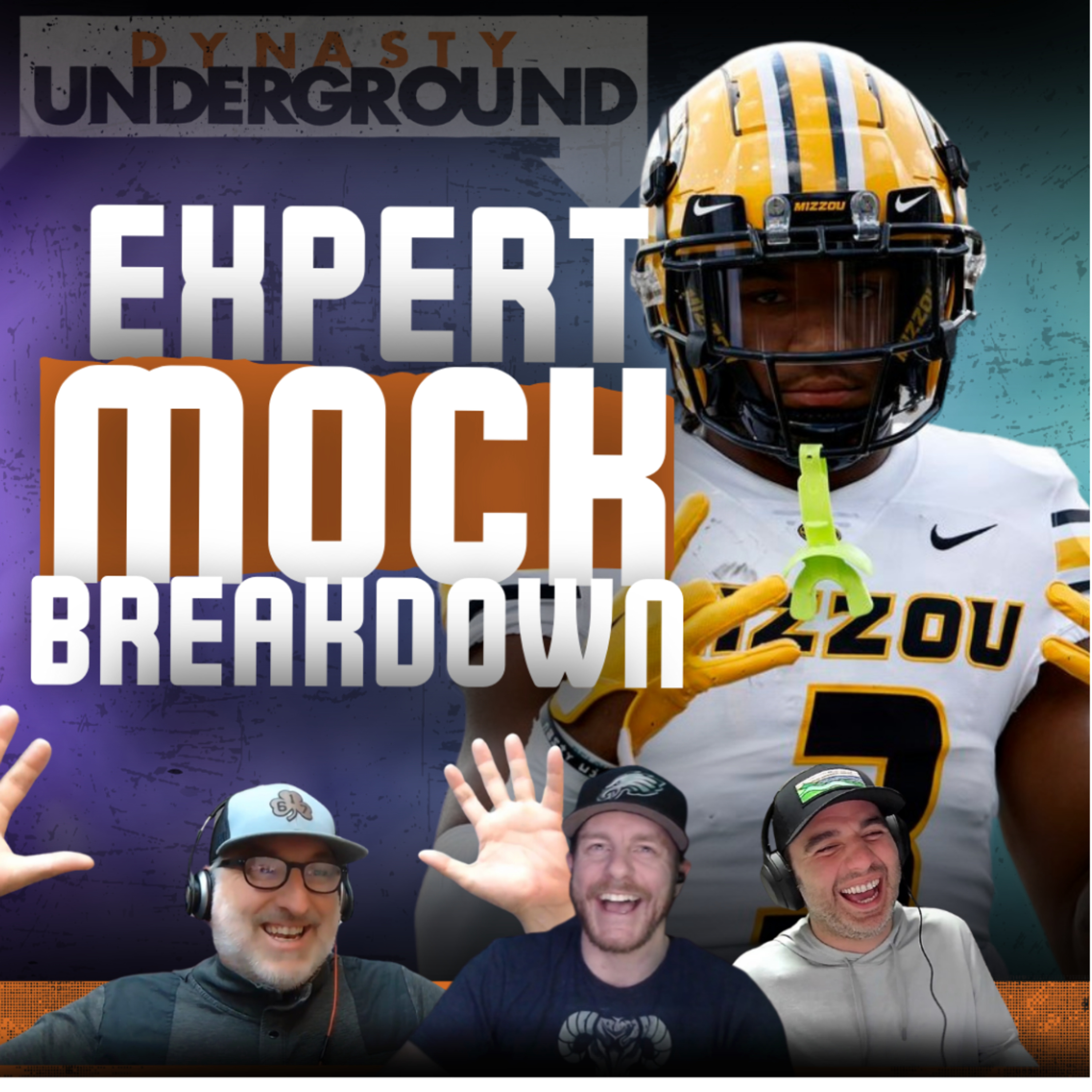 Breaking Down these CRAZY Draft Landing Spots // Dynasty Underground Ep. 7 episode artwork