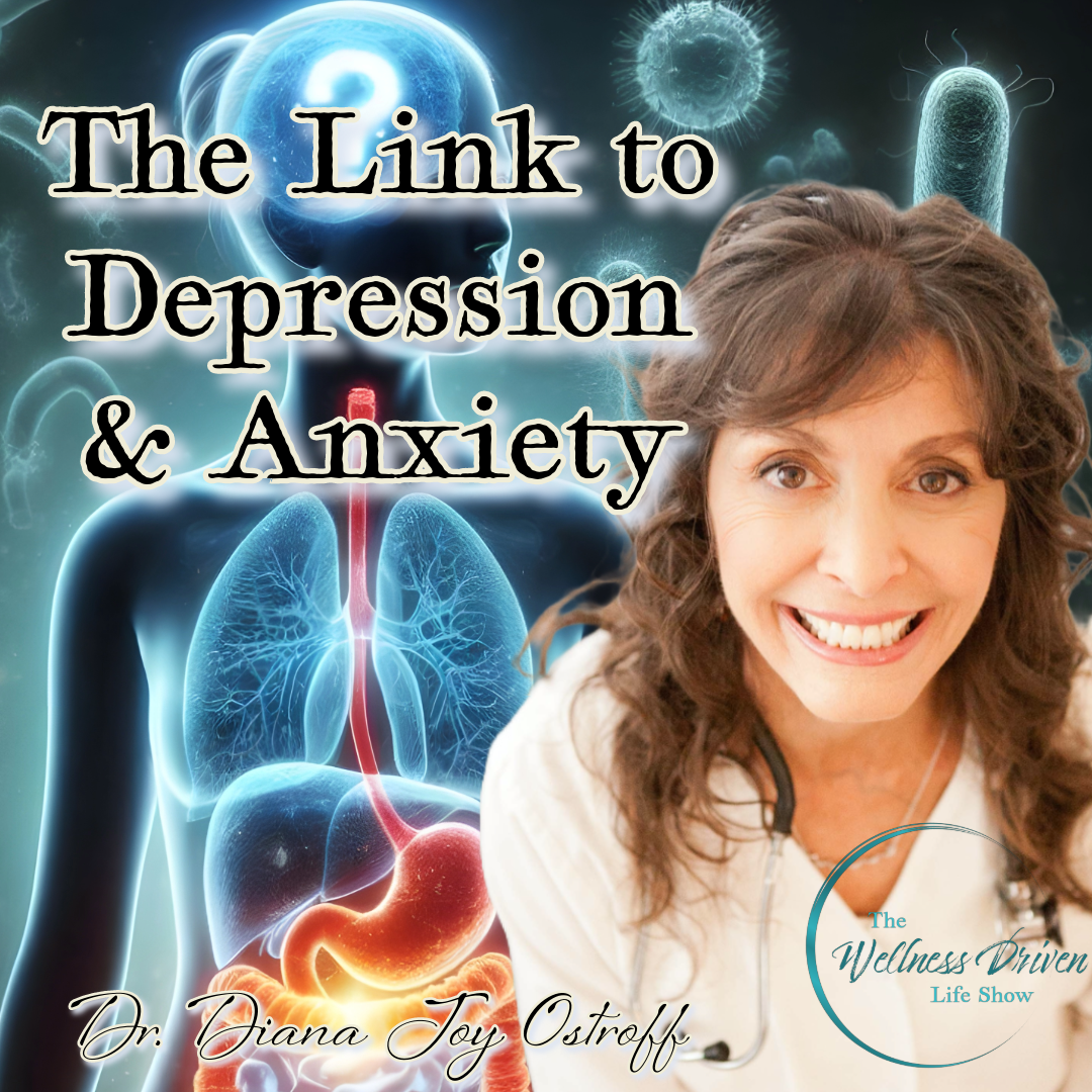 🧠💫 Gut-Brain Connection: The Link to Depression & Anxiety with Dr. Diana Joy Ostroff 🩺💡 episode artwork