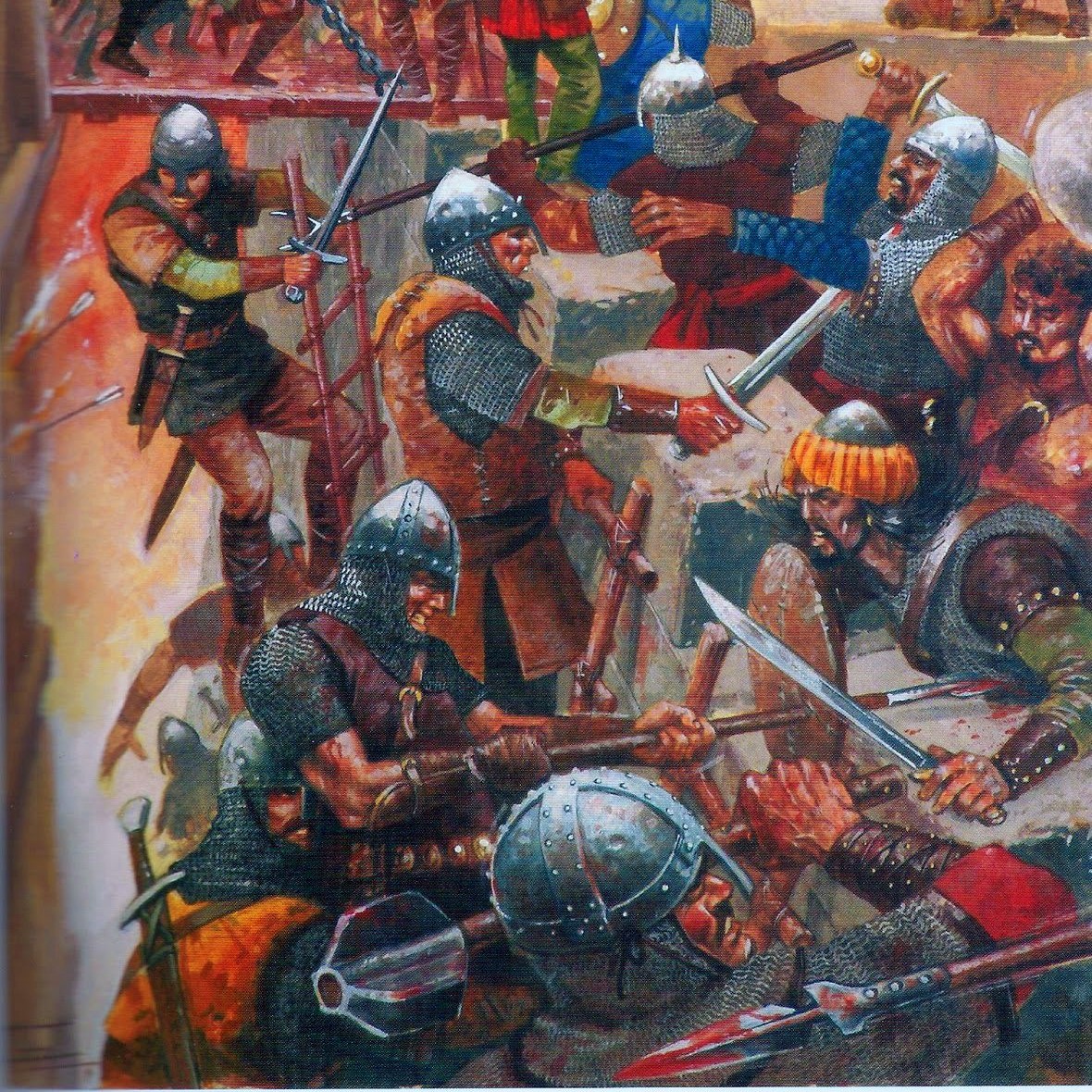 #721 - Le ultime imprese di Baldovino I, Re di Gerusalemme