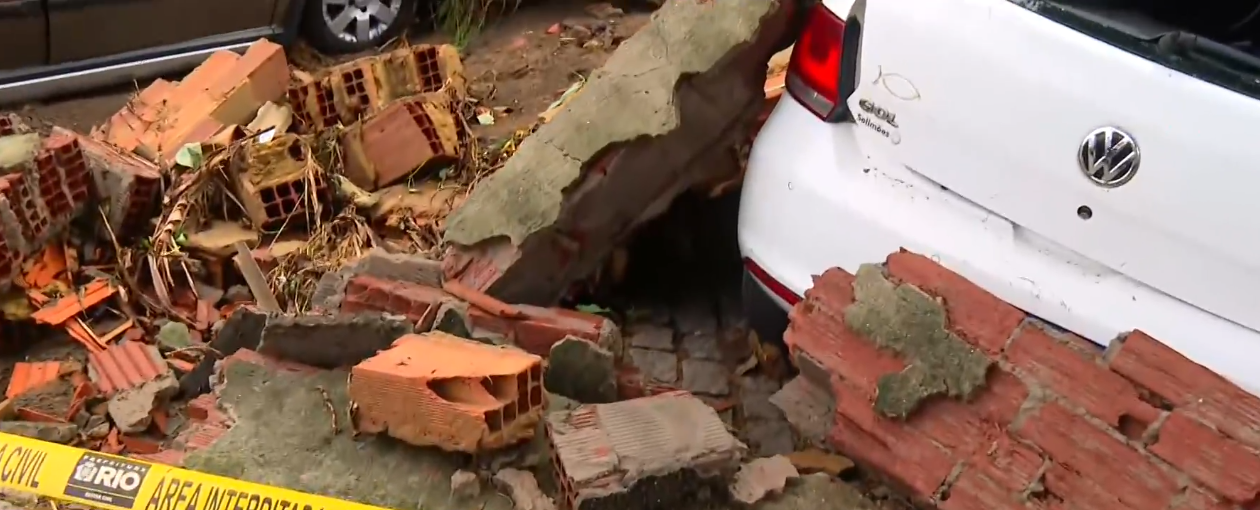 Morador que morreu durante temporal na Ilha do Governador foi arrastado pela correnteza e se afogou
