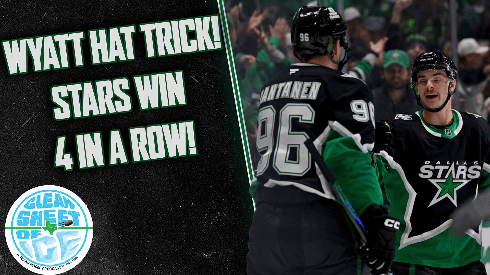 Wyatt Johnston's Hat Trick Leads the Stars to their 4th Straight Victory! episode artwork