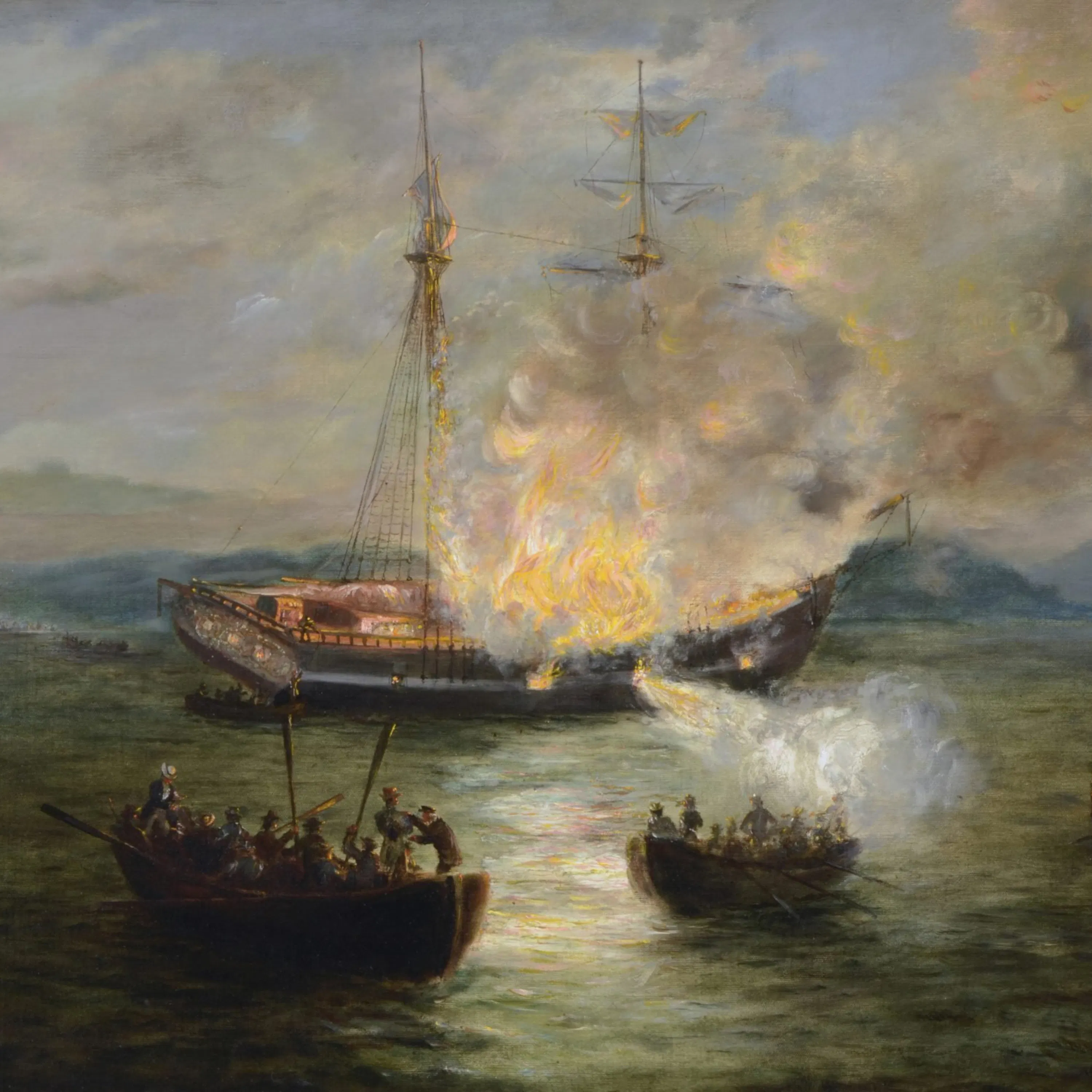 The Burning of HMS Gaspee The Burning of HMS Gaspee