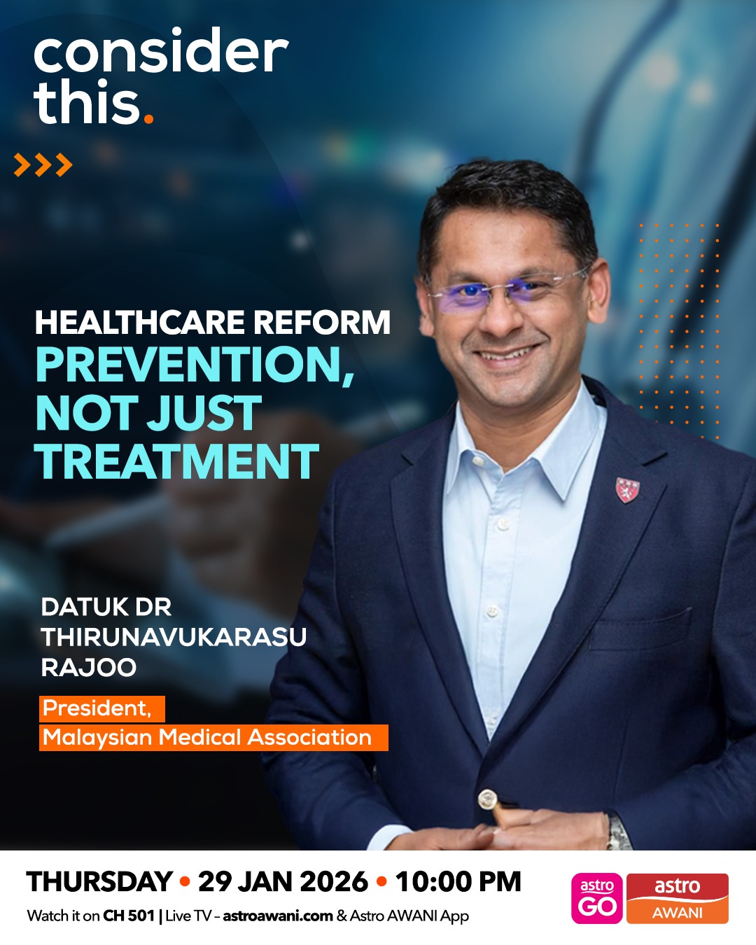 Consider This: Healthcare Reform — Prevention, Not Just Treatment