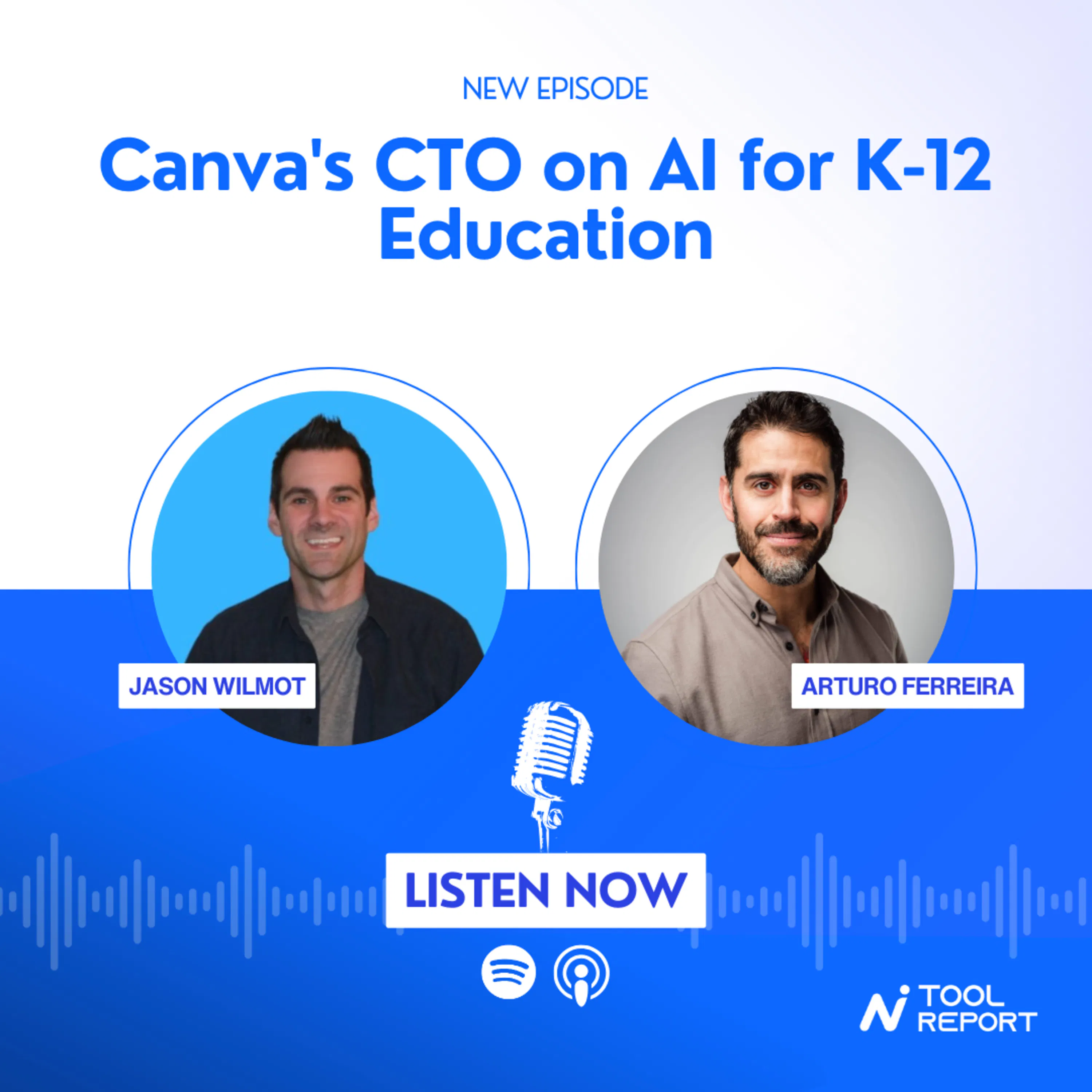 S1E2: Canva's CTO on AI for K-12 Education Episode cover