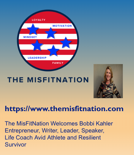 The MisFitNation Show welcomes Bobbi Kahler - Author, Podcast Host