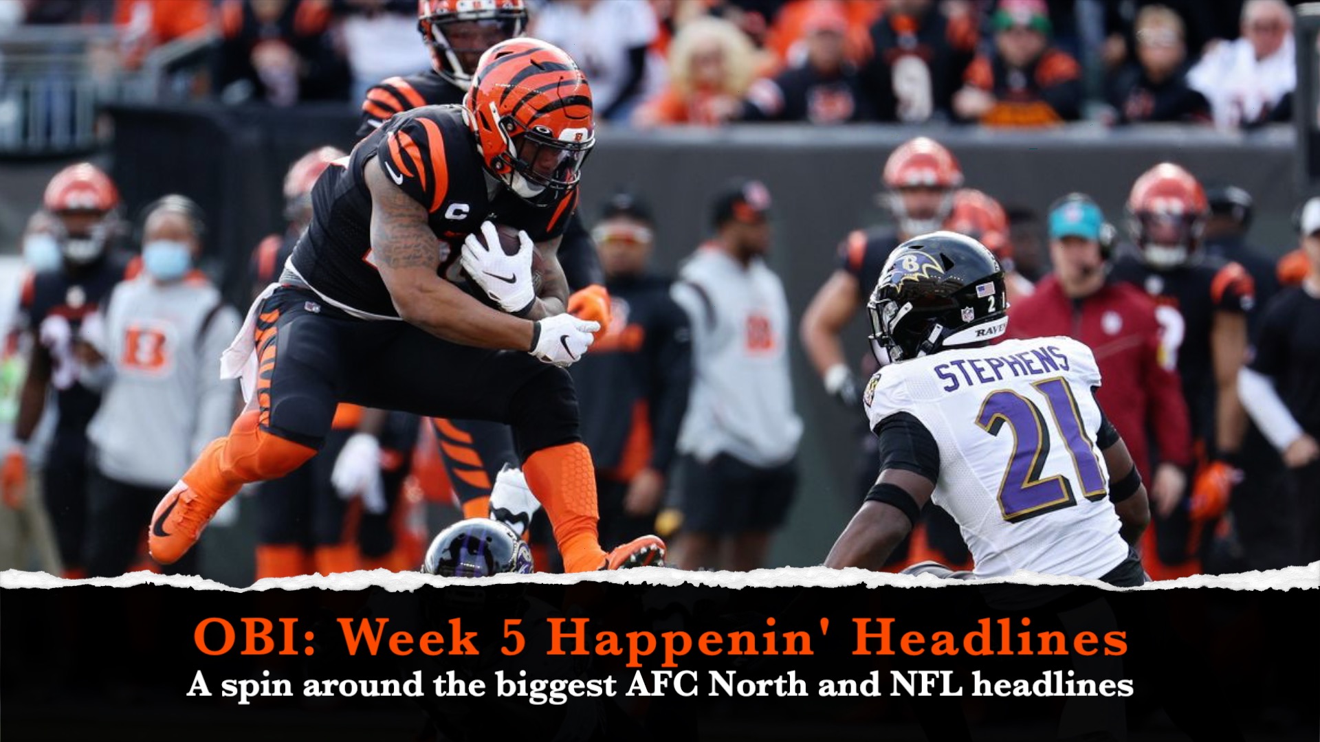 OBI: Bengals/NFL Week 5 Happenin' Headlines episode artwork