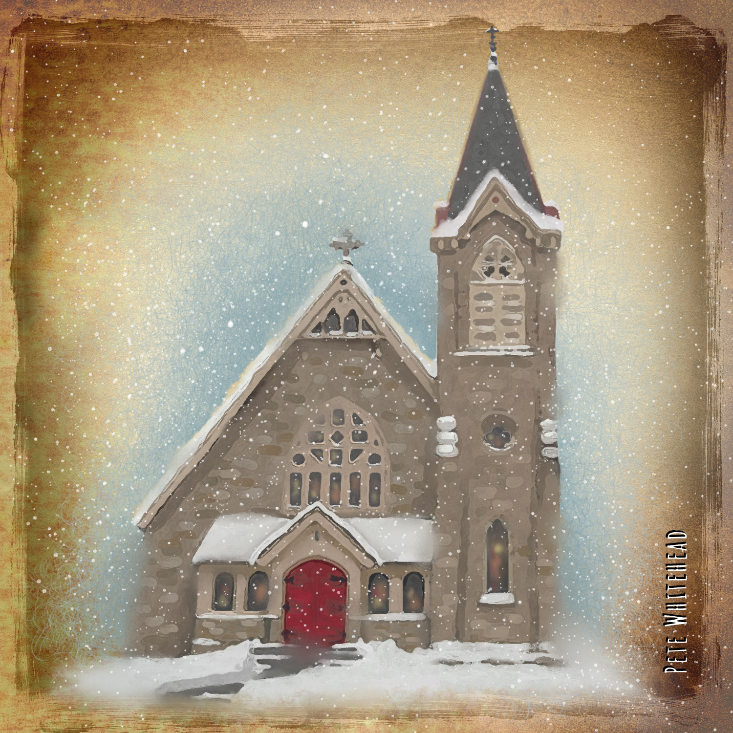 The Church with the Red Doors
