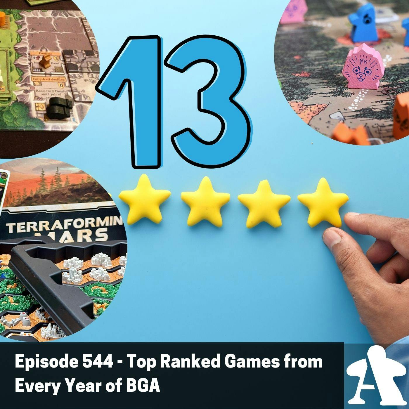 Episode 544 - Top Ranked Games from Every Year of BGA Episode 544 - Top Ranked Games from Every Year of BGA