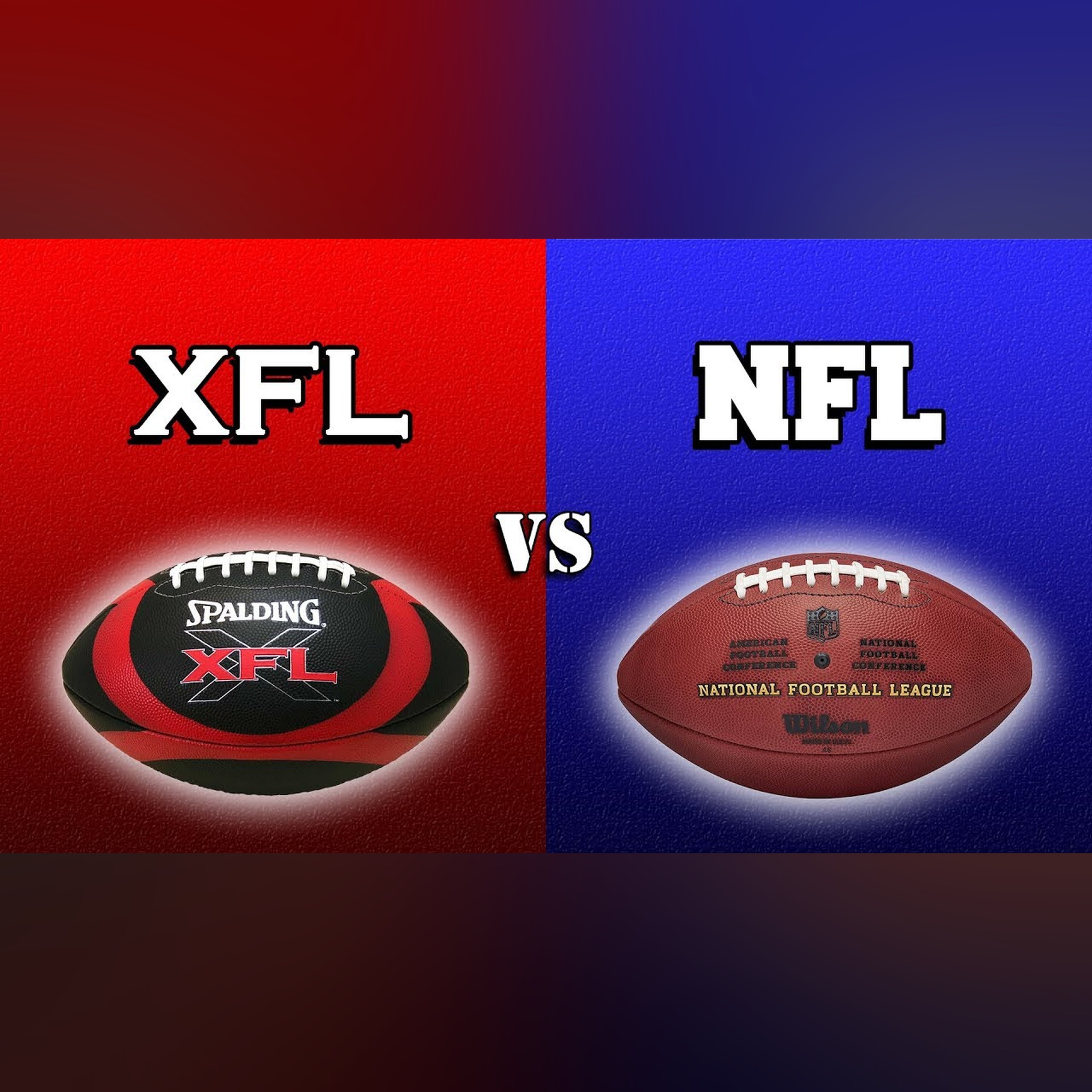 XFL vs. NFL episode artwork