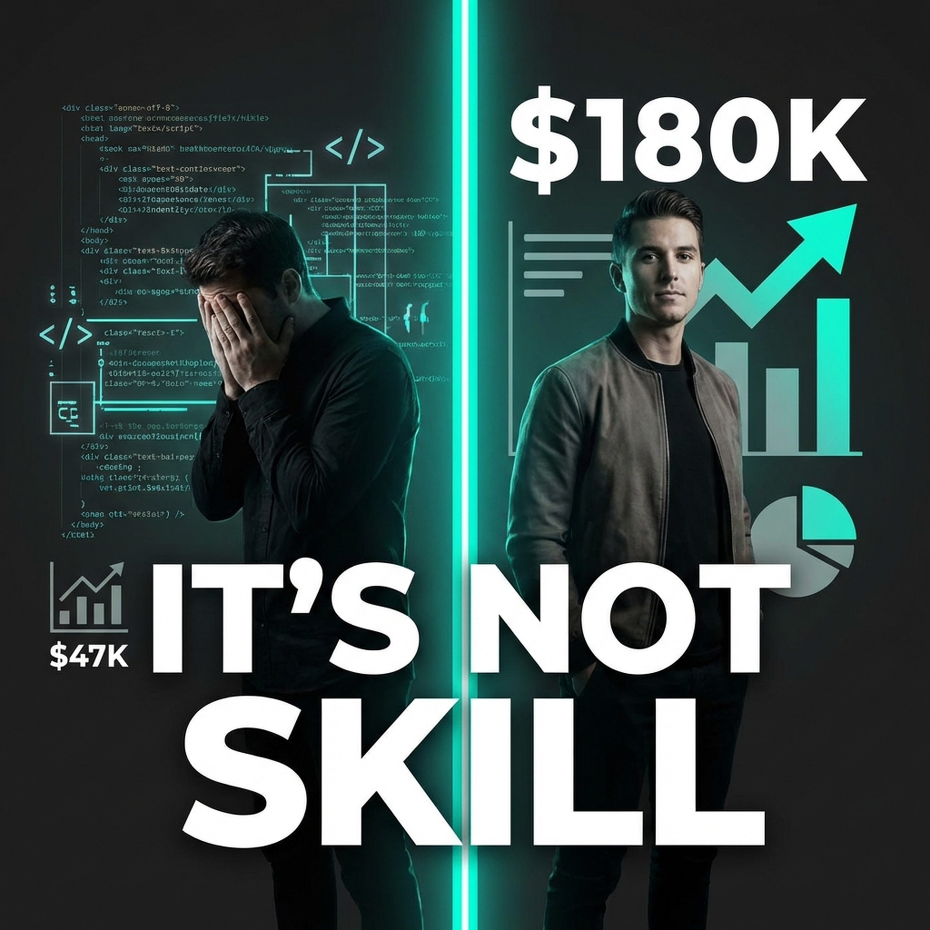 Why AI Experts Make $47K While Mediocre Developers Make $180K episode artwork