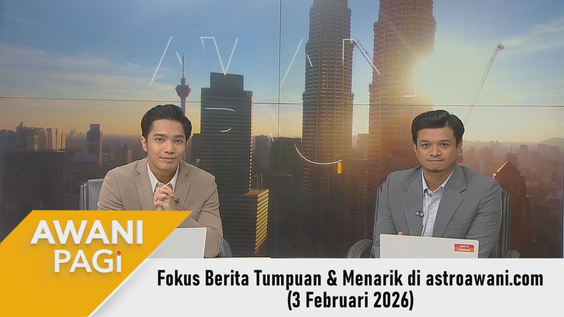 AWANI Pagi: Berita tumpuan & menarik di astroawani.com [3 Februari 2026]