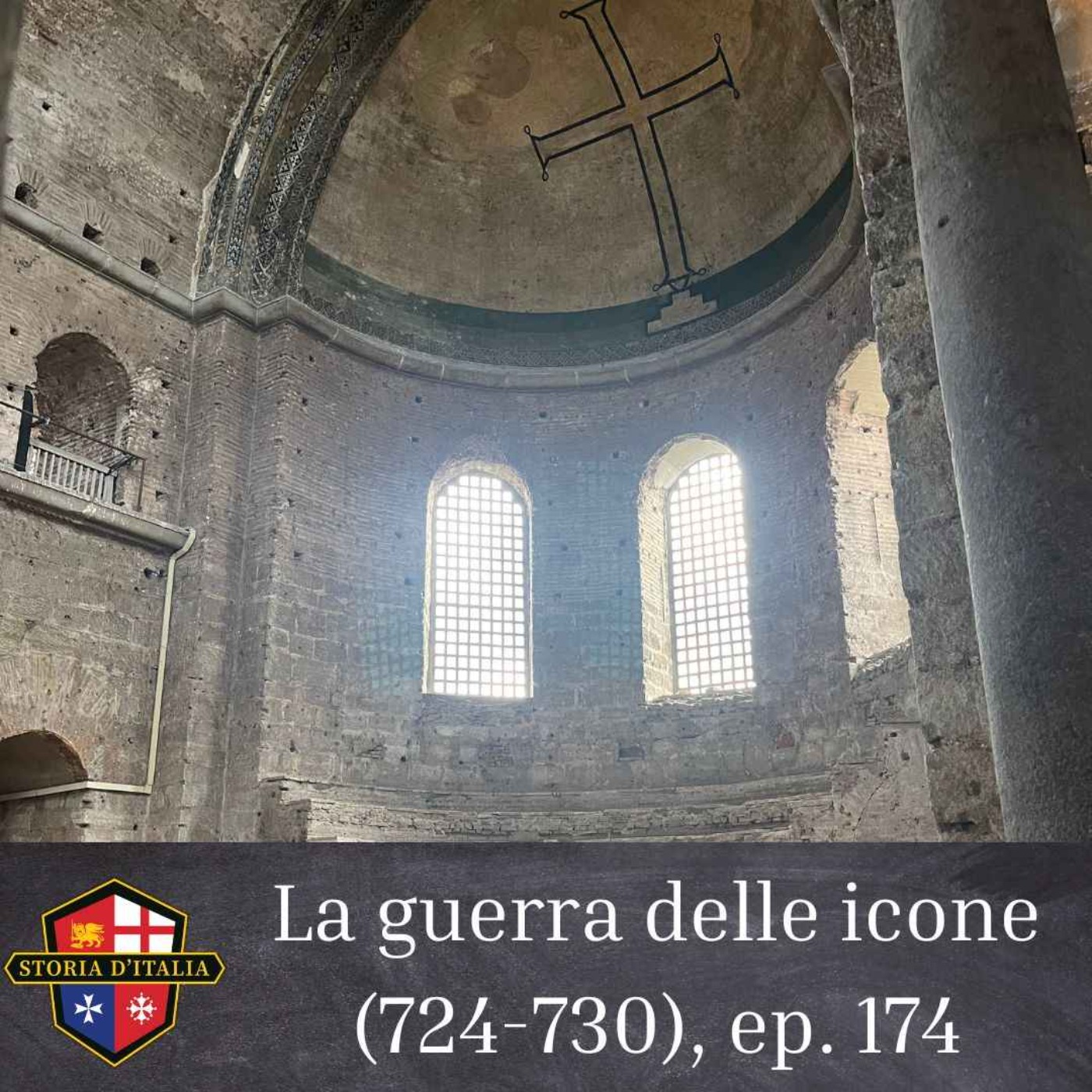 La guerra delle icone (724-730), ep. 174