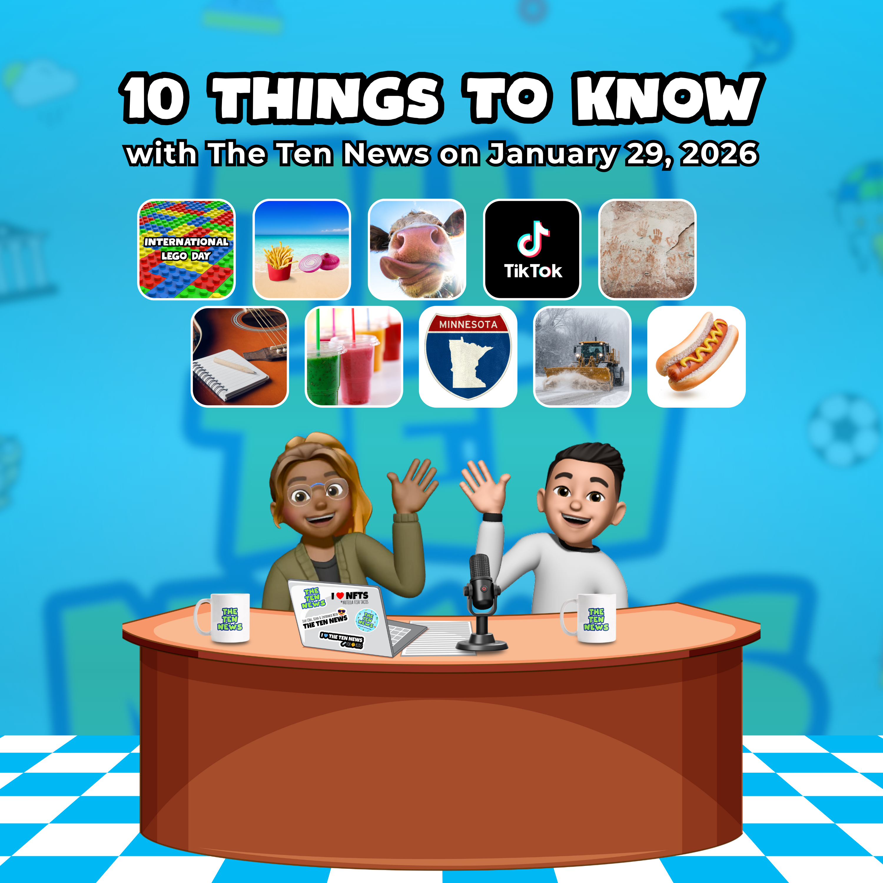 International LEGO Day, TikTok Update, and a Clever Cow