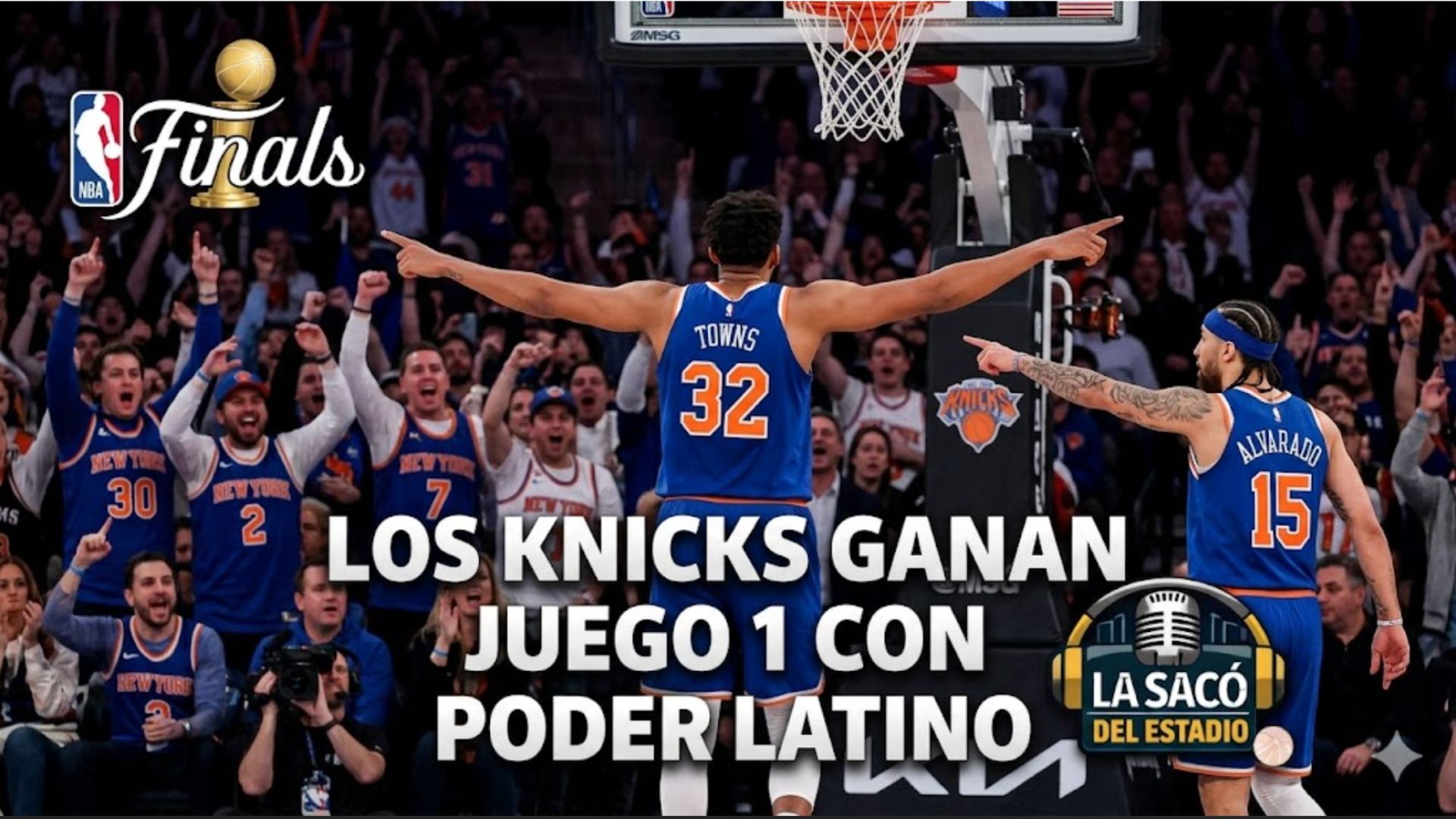 Los Knicks ganan Juego 1 con poder latino 🏀#NBAFINALS episode artwork