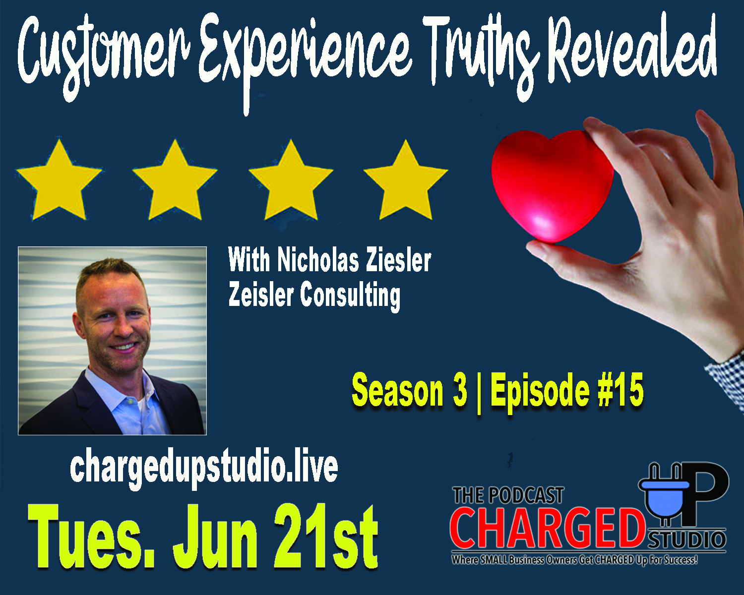 Charged Up Studio Podcast