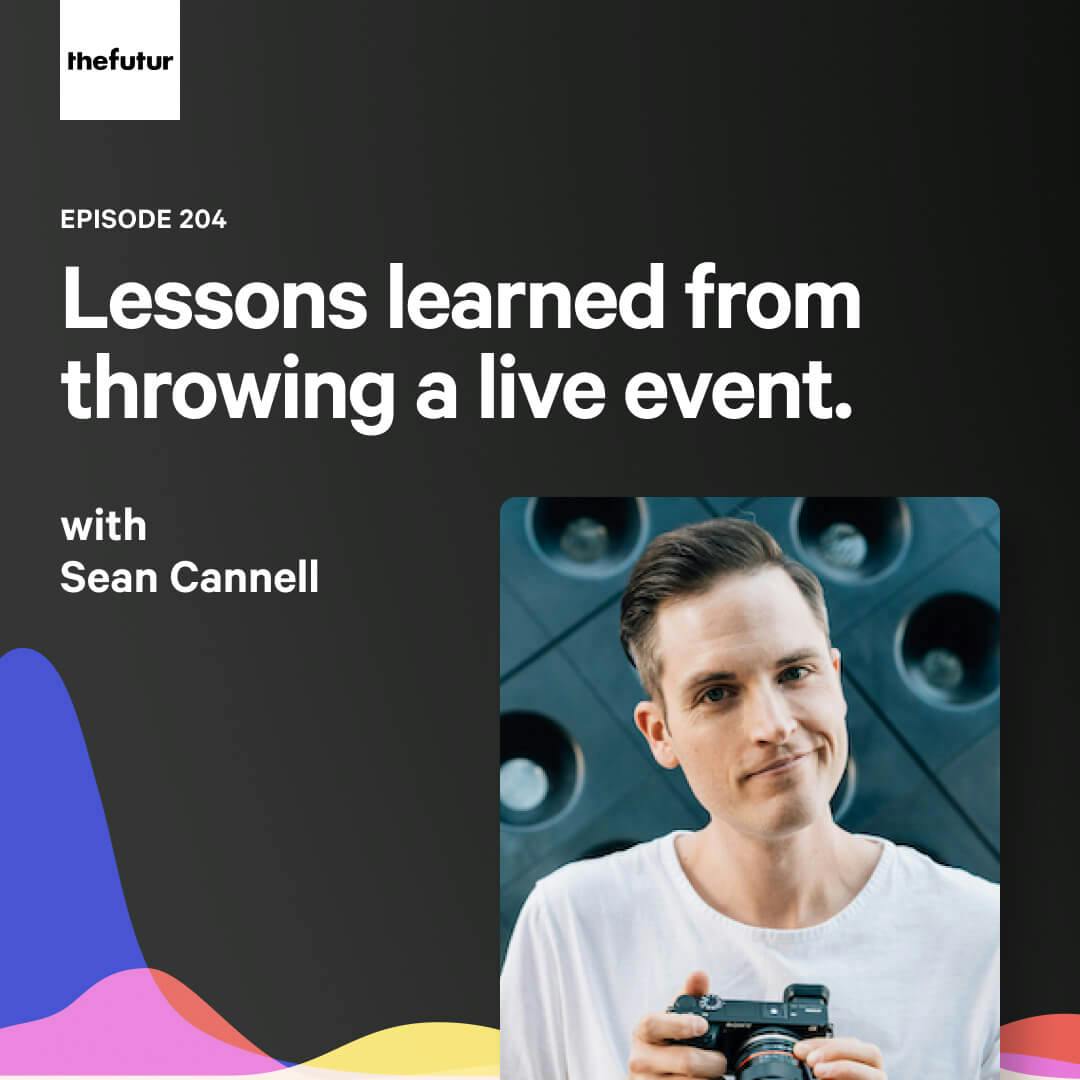 Put something on the line — with Sean Cannell