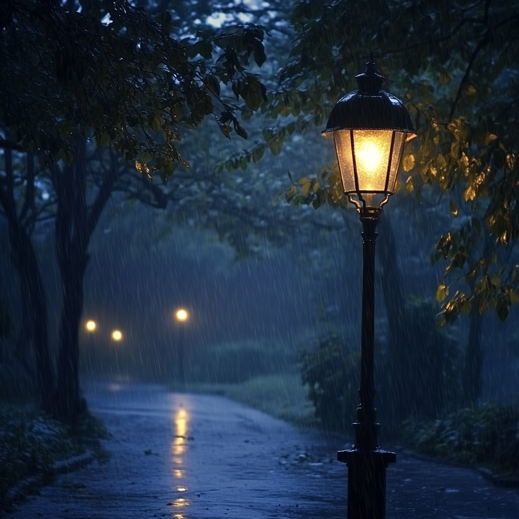 Rain Sounds For Sleeping - 99% Instantly Fall Asleep With Rain And Thunder Sound At Night