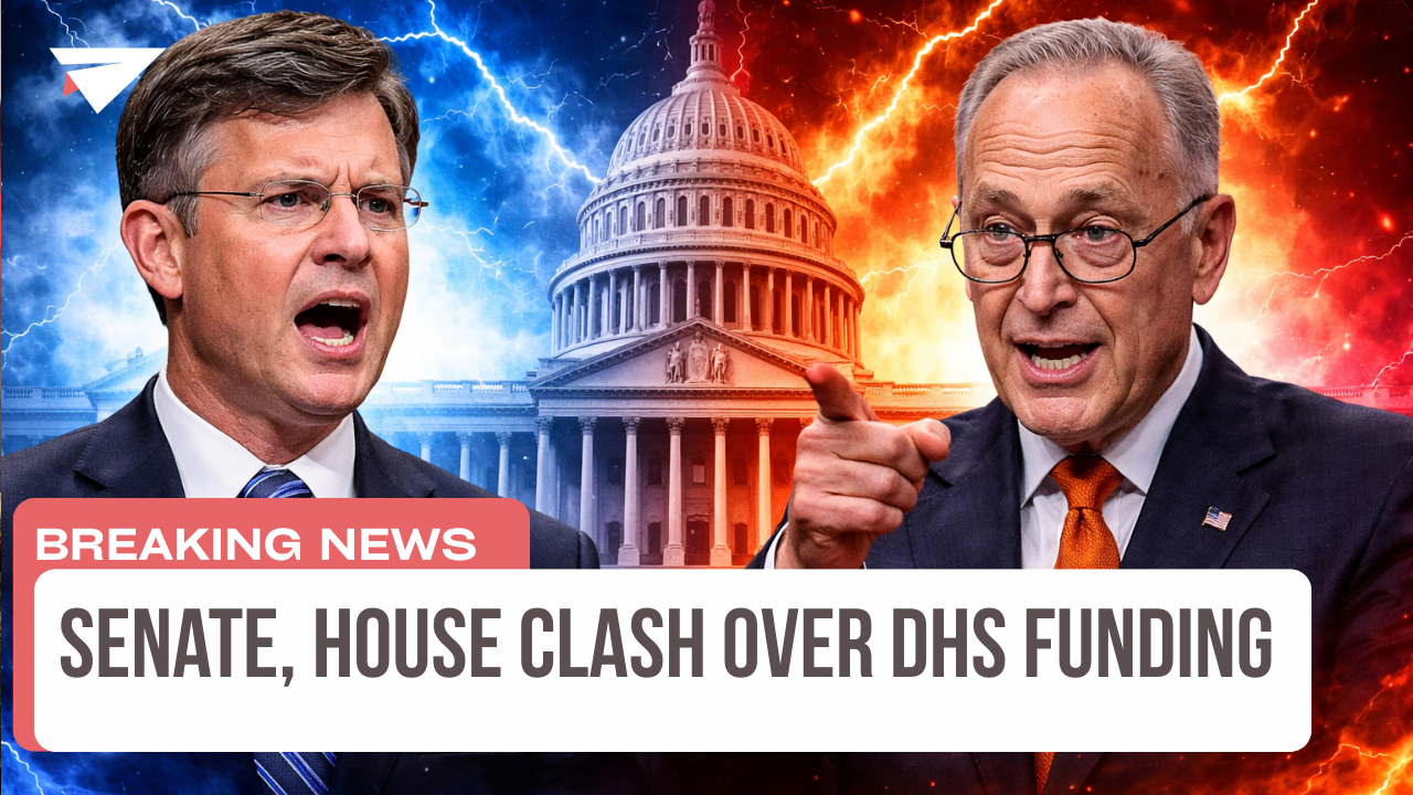 Senate, House Clash over DHS Funding, Breaking News
