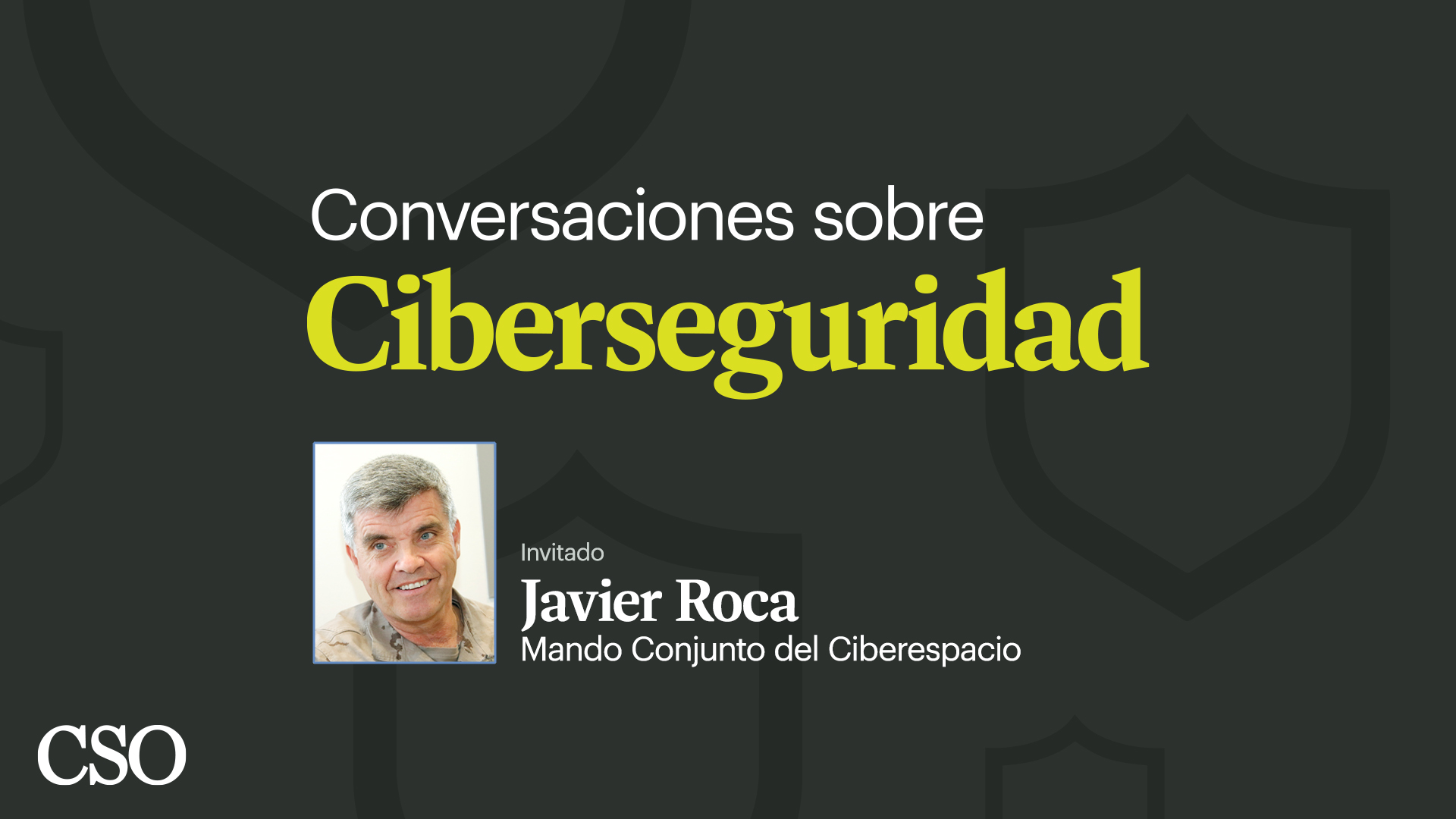 Javier Roca, comandante del Mando Conjunto del Ciberespacio (MCCE) en España
