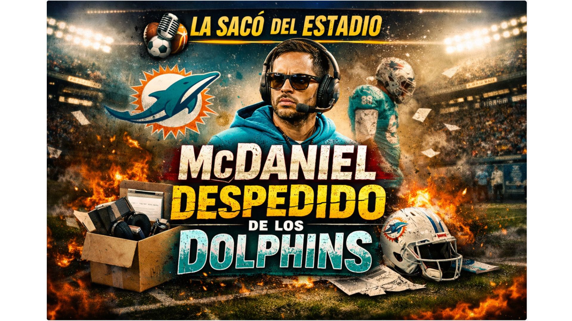 McDaniel despedido de los Dolphins episode artwork