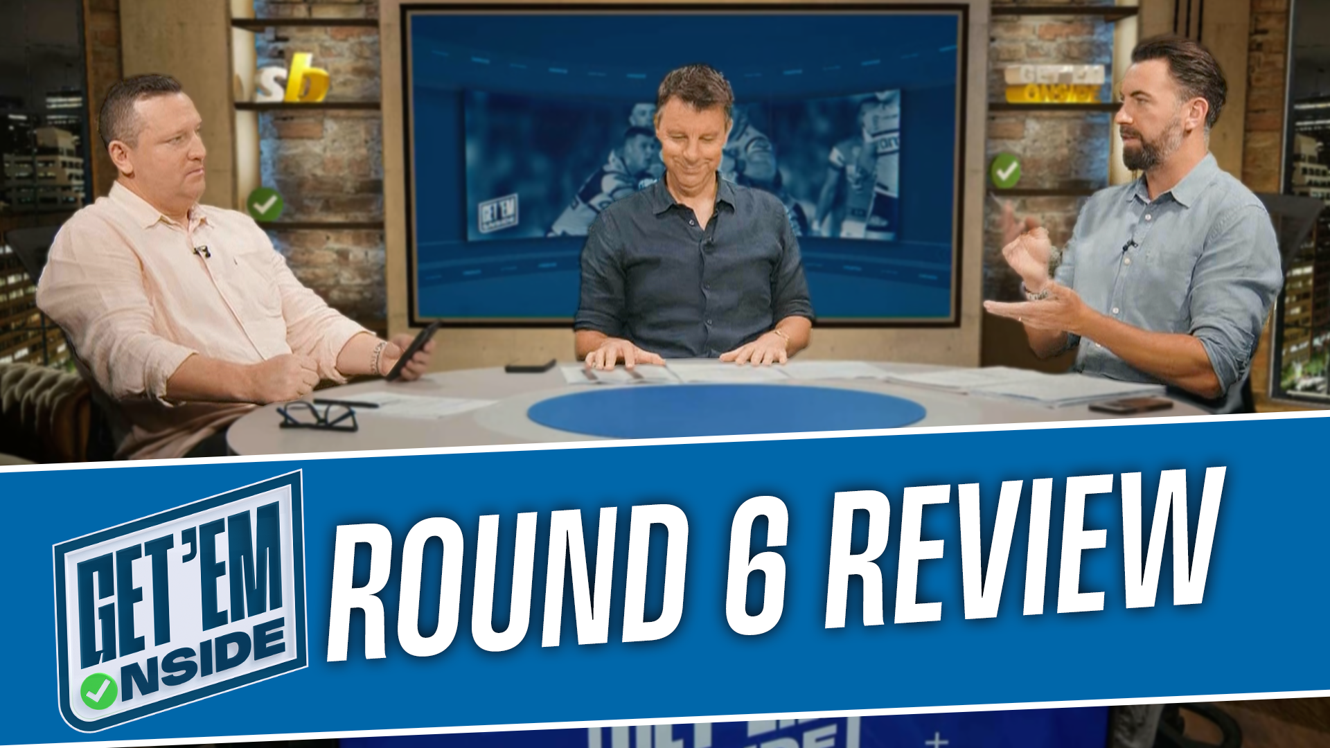 GET 'EM ONSIDE ROUND 6 REVIEW - Are the Panthers done? & Meatloaf returns
