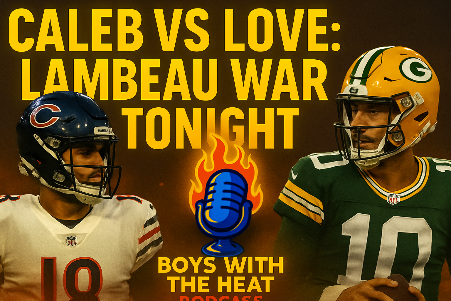 “Caleb vs Love • Bears–Packers Heat • Championship Week Breakdown | Boys With The Heat episode artwork