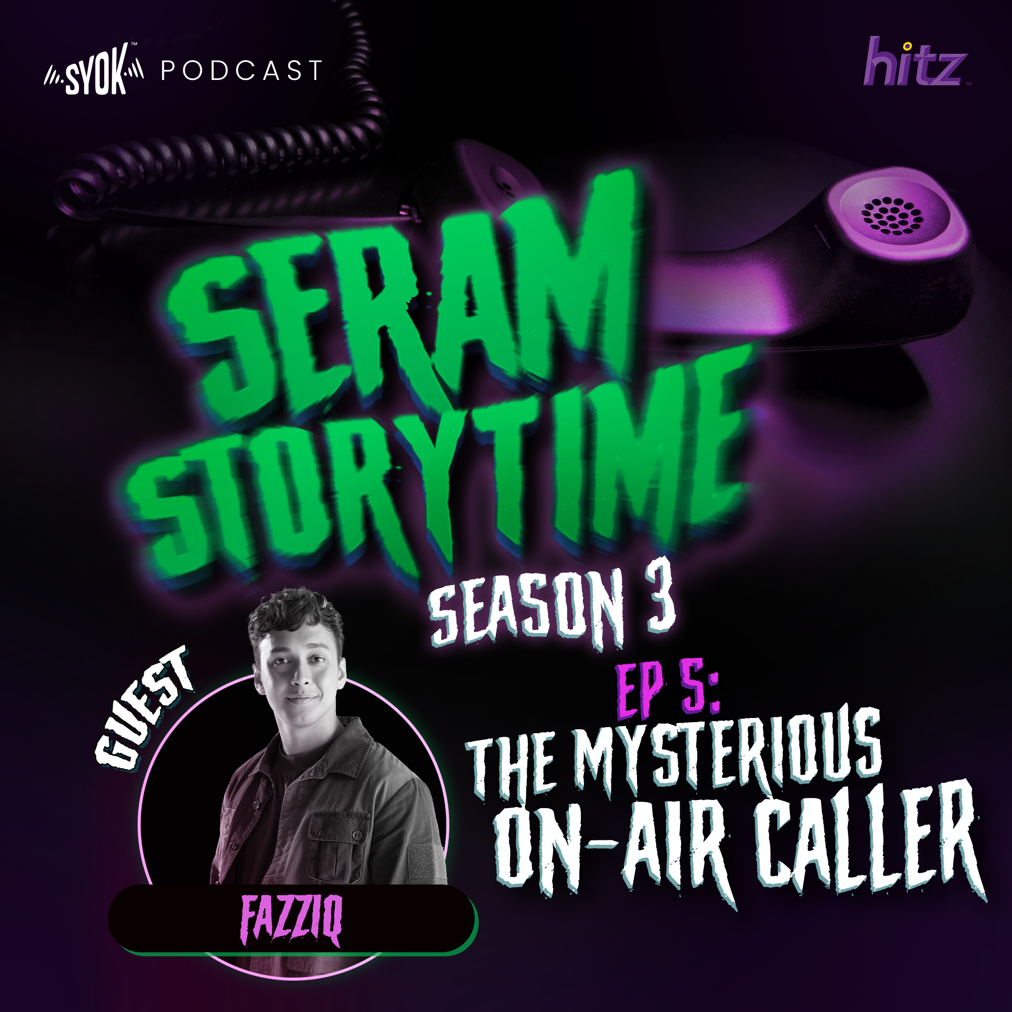 The Mysterious On-Air Caller, with Fazziq Muqris | Seram Storytime S3E5