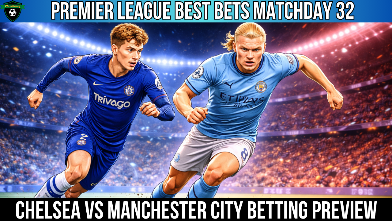 Premier League Best Bets Matchday 32 | Chelsea vs Manchester City Betting Preview
