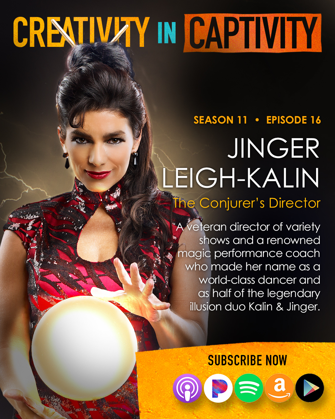 JINGER LEIGH-KALIN: The Conjurer's Director episode artwork