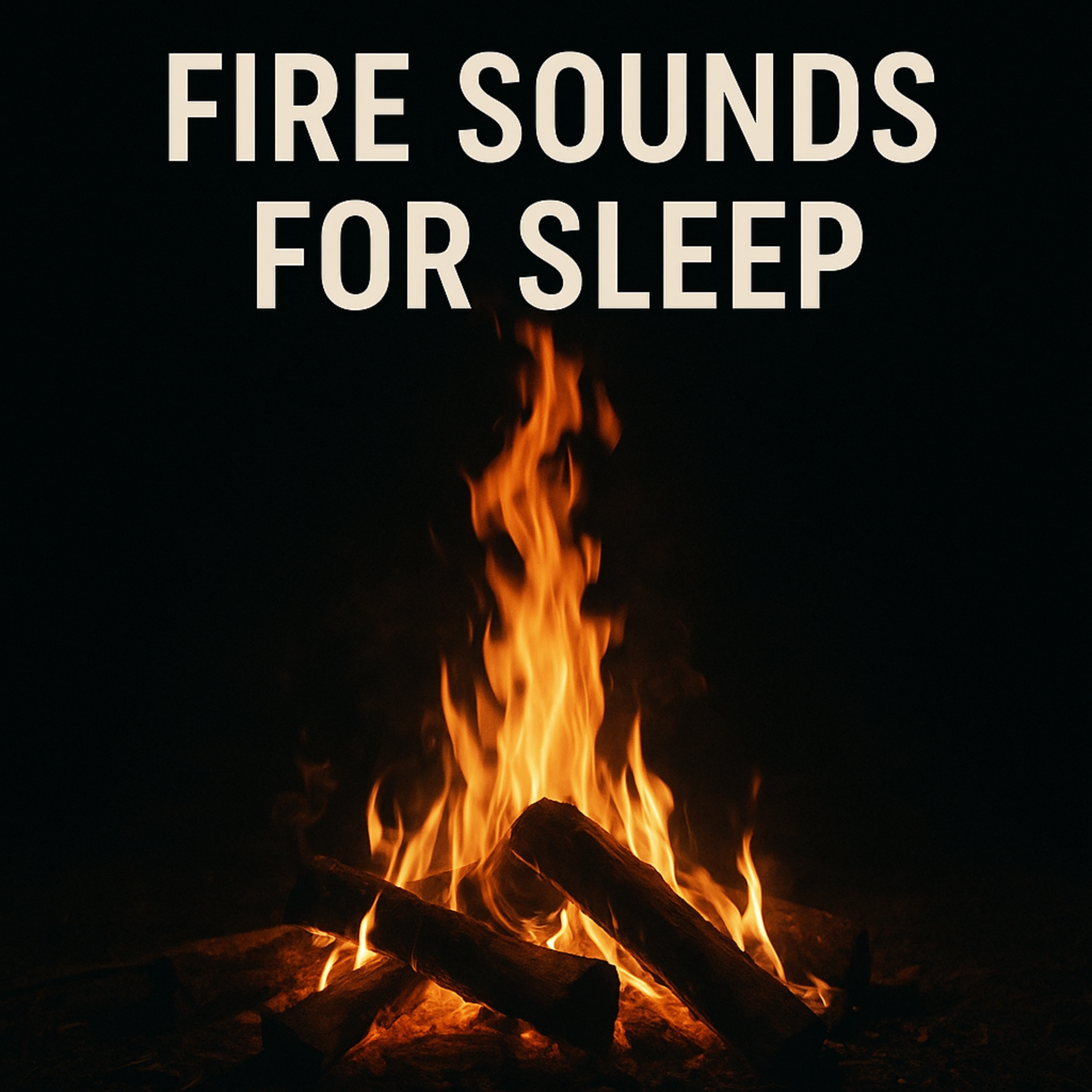 Fire Sounds for Sleep 🔥 | Relaxing Crackling Fireplace Ambience for Deep Sleep