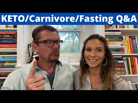 KETO/Carnivore/Fasting Q&A - 4/19/21