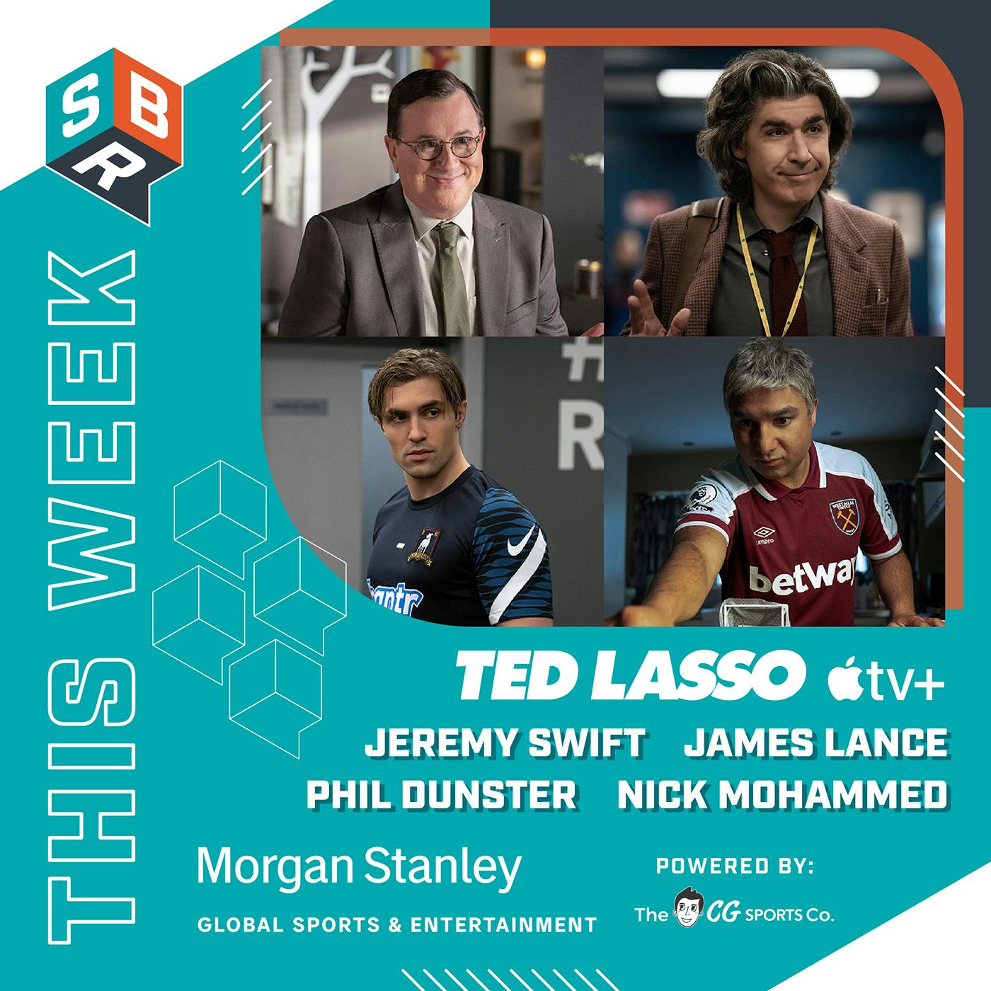 Inside of TED LASSO with Phil Dunster, Nick Mohammed, Jeremy Swift & James Lance
