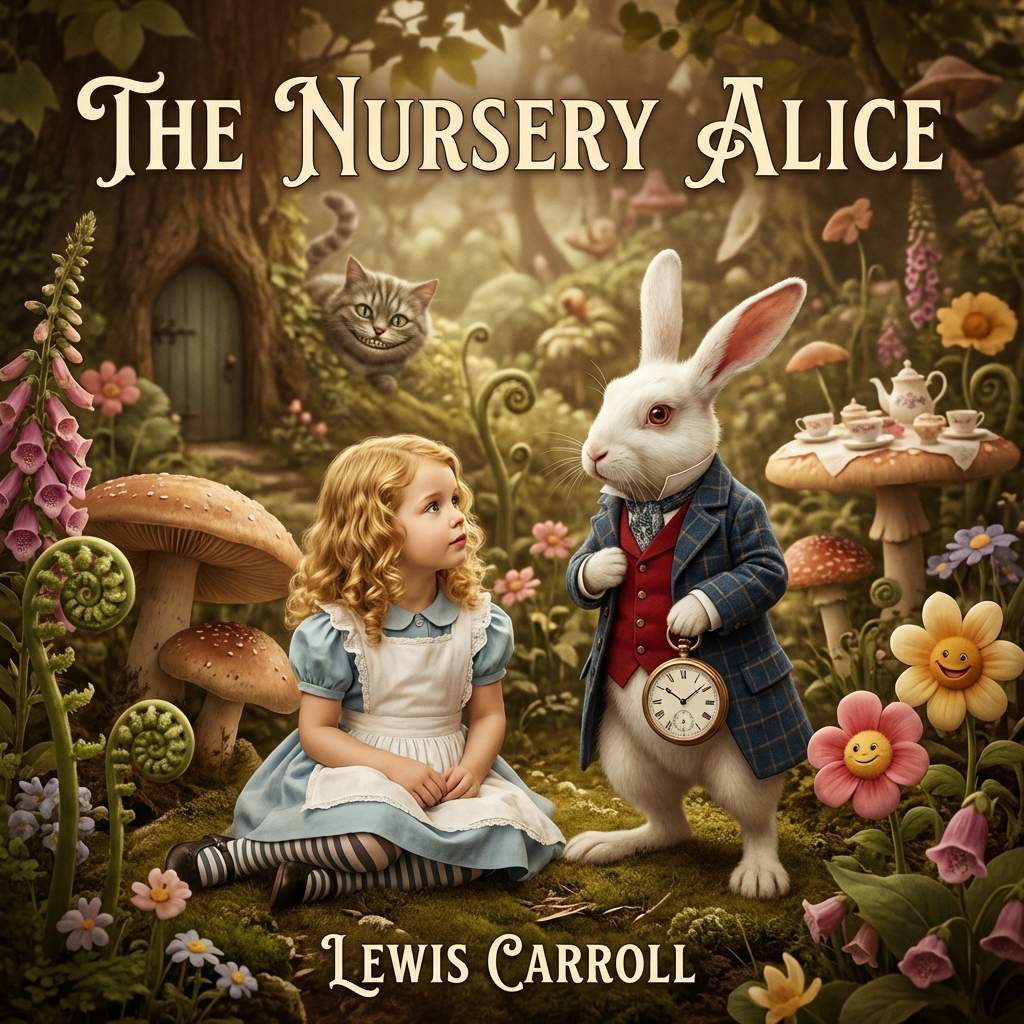 The Nursery Alice by Lewis Carroll ~ Full Audiobook [fantasy]