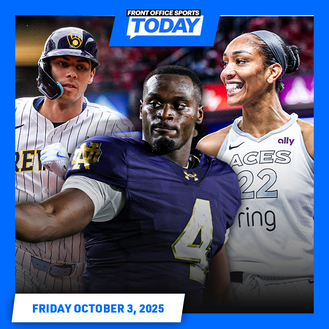 TNT's Brian Anderson on Brewers' Remarkable Run, Phillies vs. Dodgers | Notre Dame Running Back Jeremiyah Love Talks Ideal CFP Format, NIL