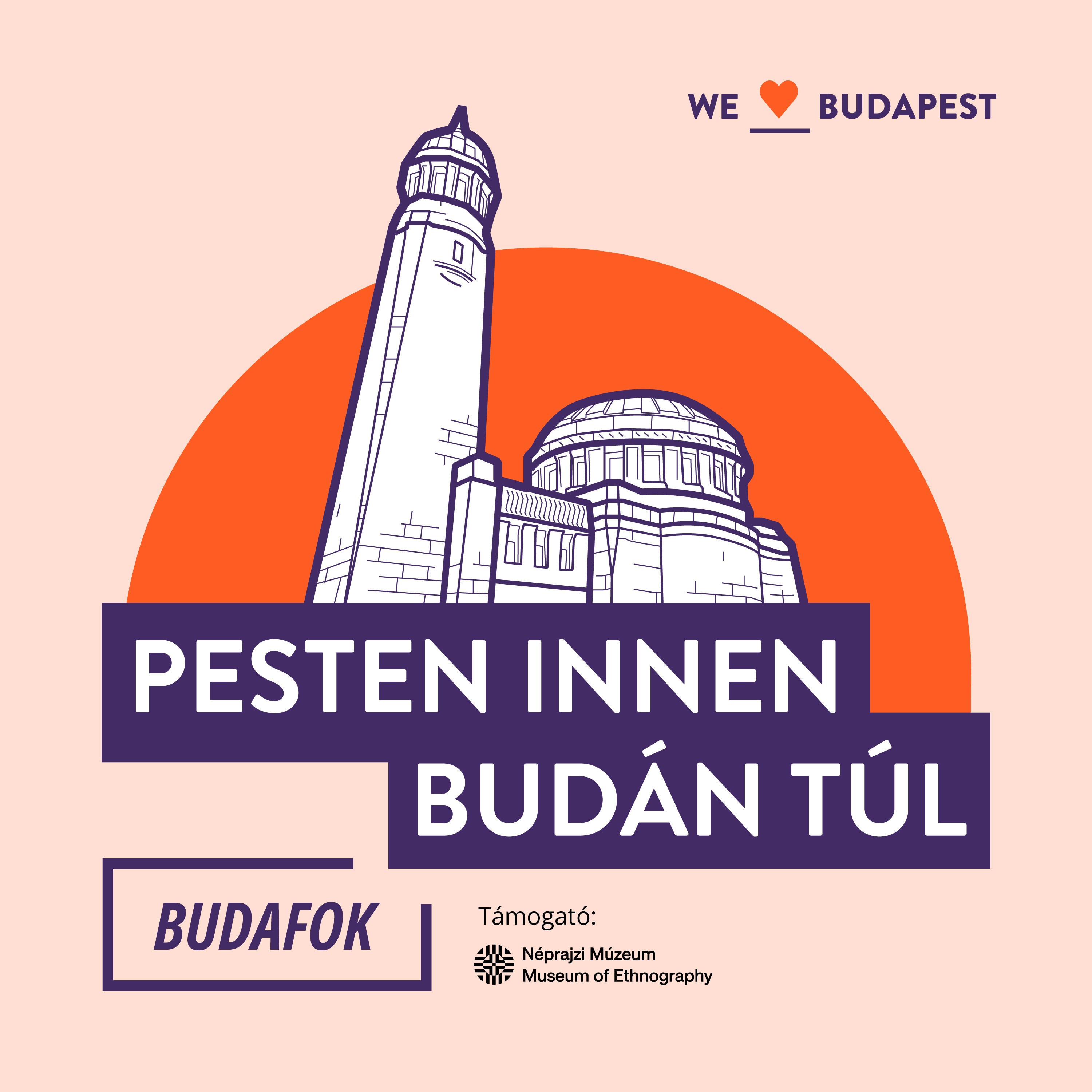 Pesten innen, Budán túl