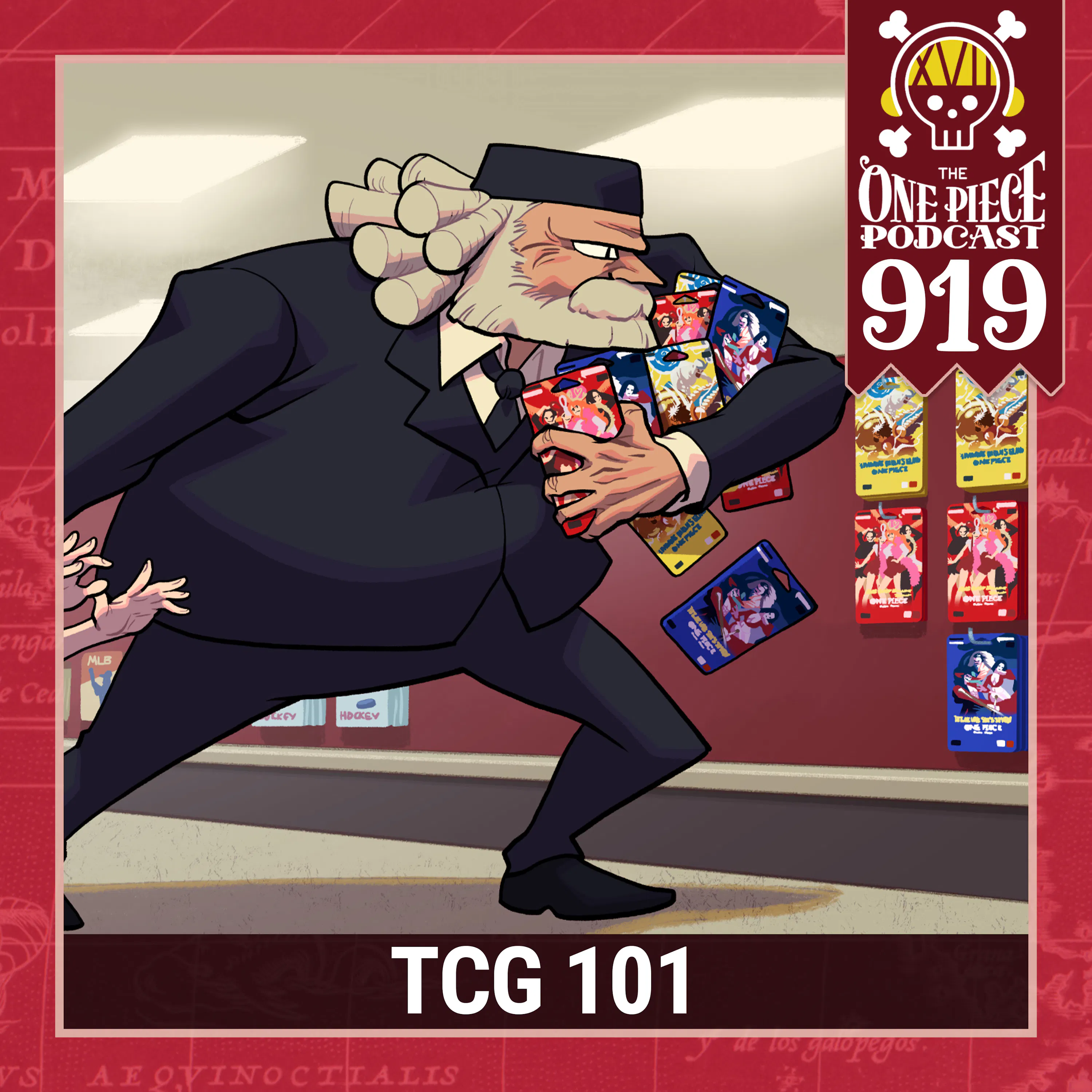 Episode 919, “Cards for Dads” (with Kris Dobbins & Golfergare) — The One Piece Podcast cover
