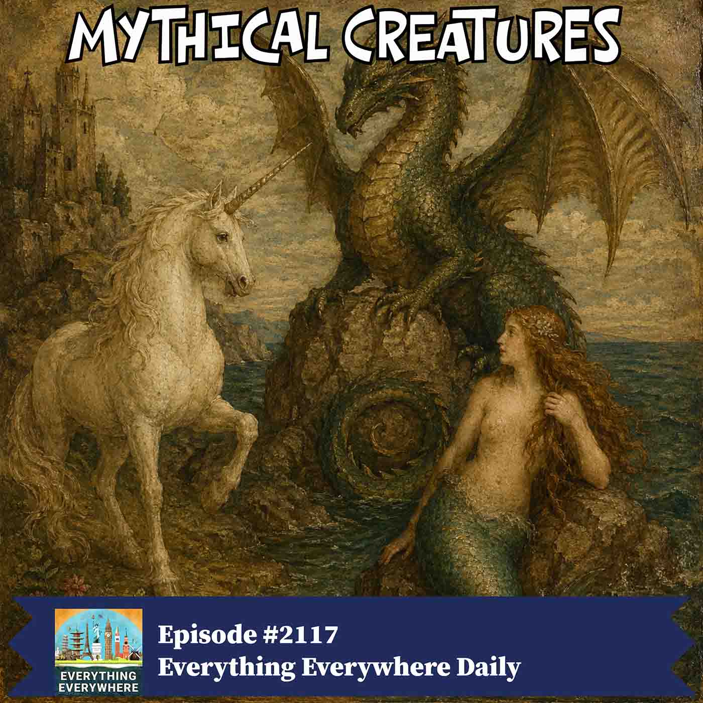 Mythical Creatures: Unicorns, Dragons, and Mermaids