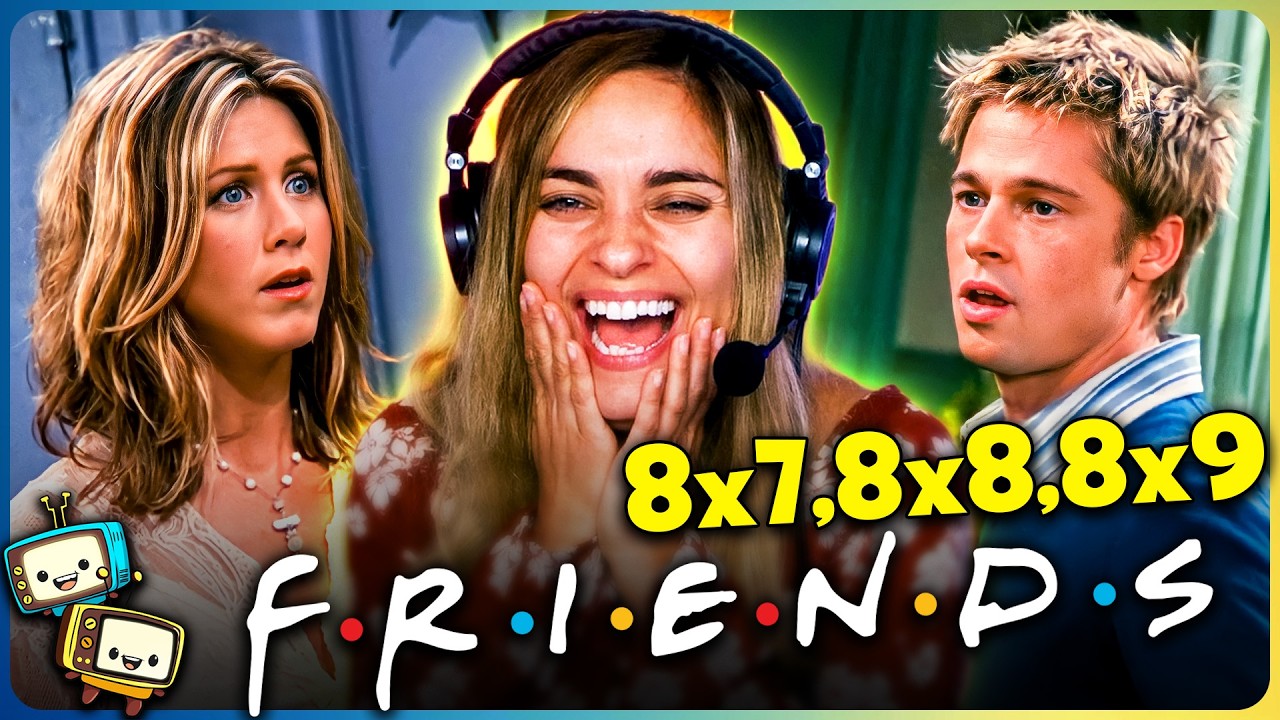 FRIENDS (2001) Season 8 Episodes 8x7, 8x8 & 8x9 Reaction! | First Time Watch! episode artwork